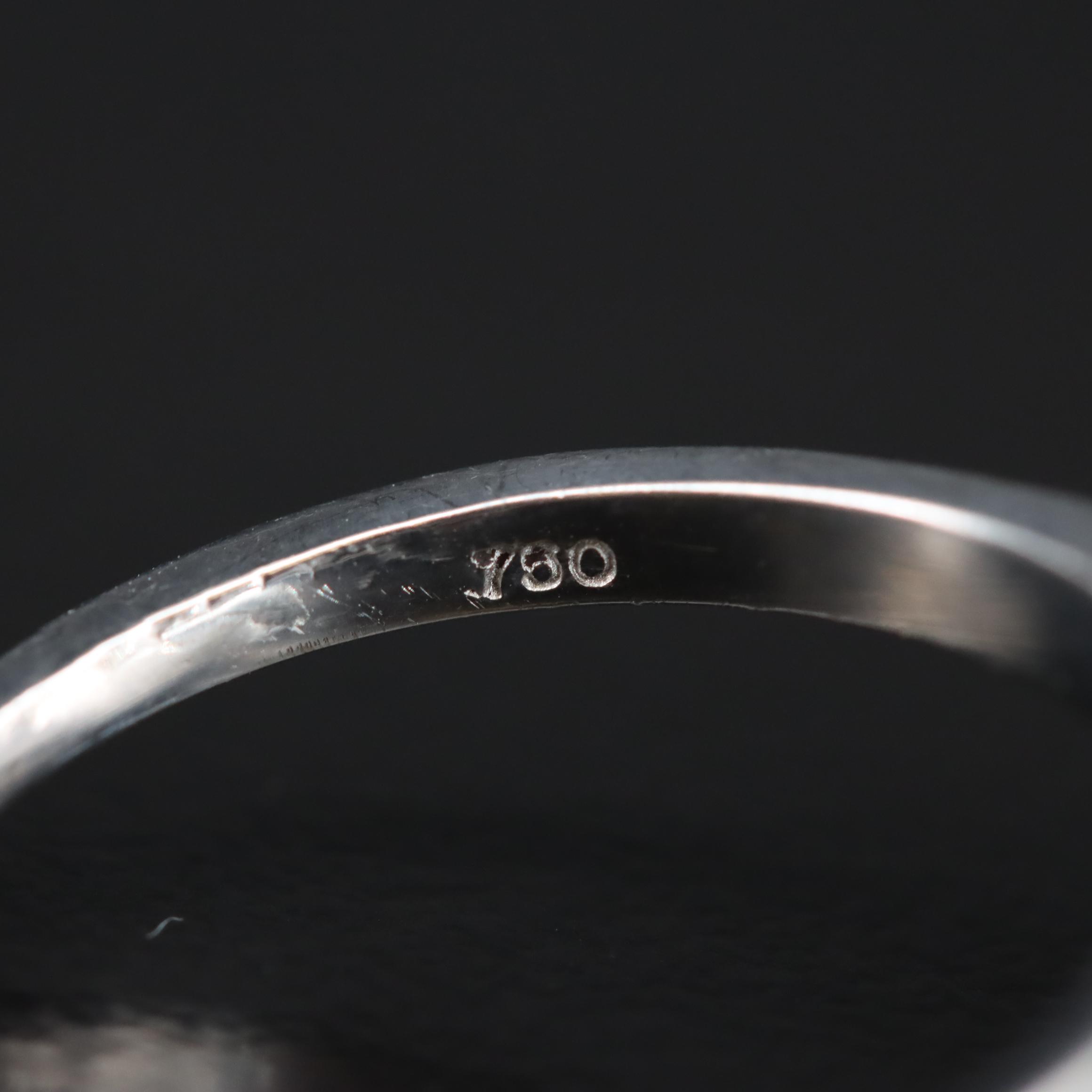 18K 5.28 CT (Origin Undetermined) Fancy Pink Diamond Solitaire Ring