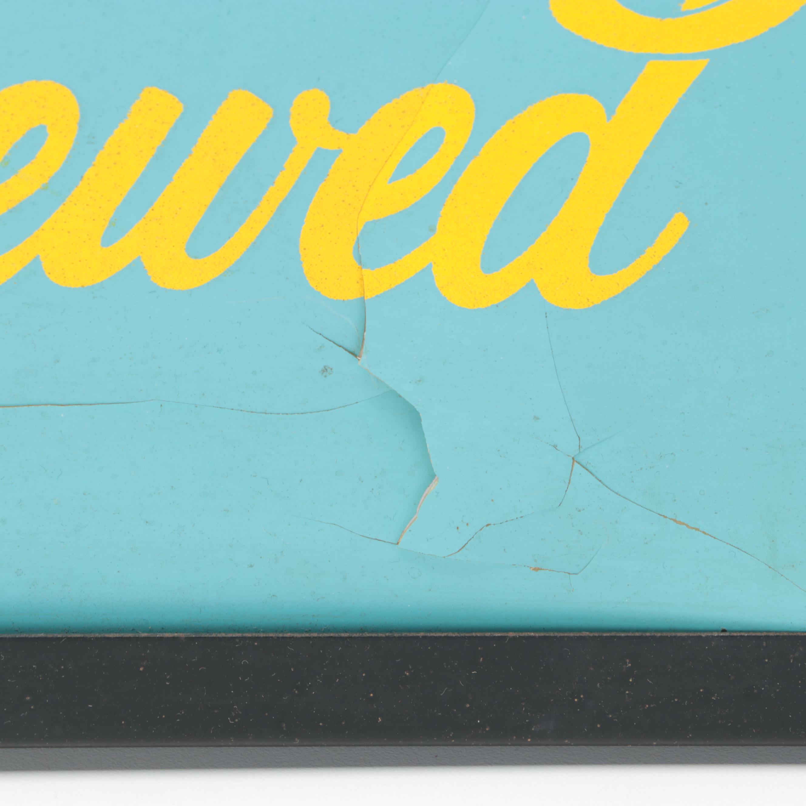 Hudepohl Beer Illuminated Advertising Sign, Mid-20th Century