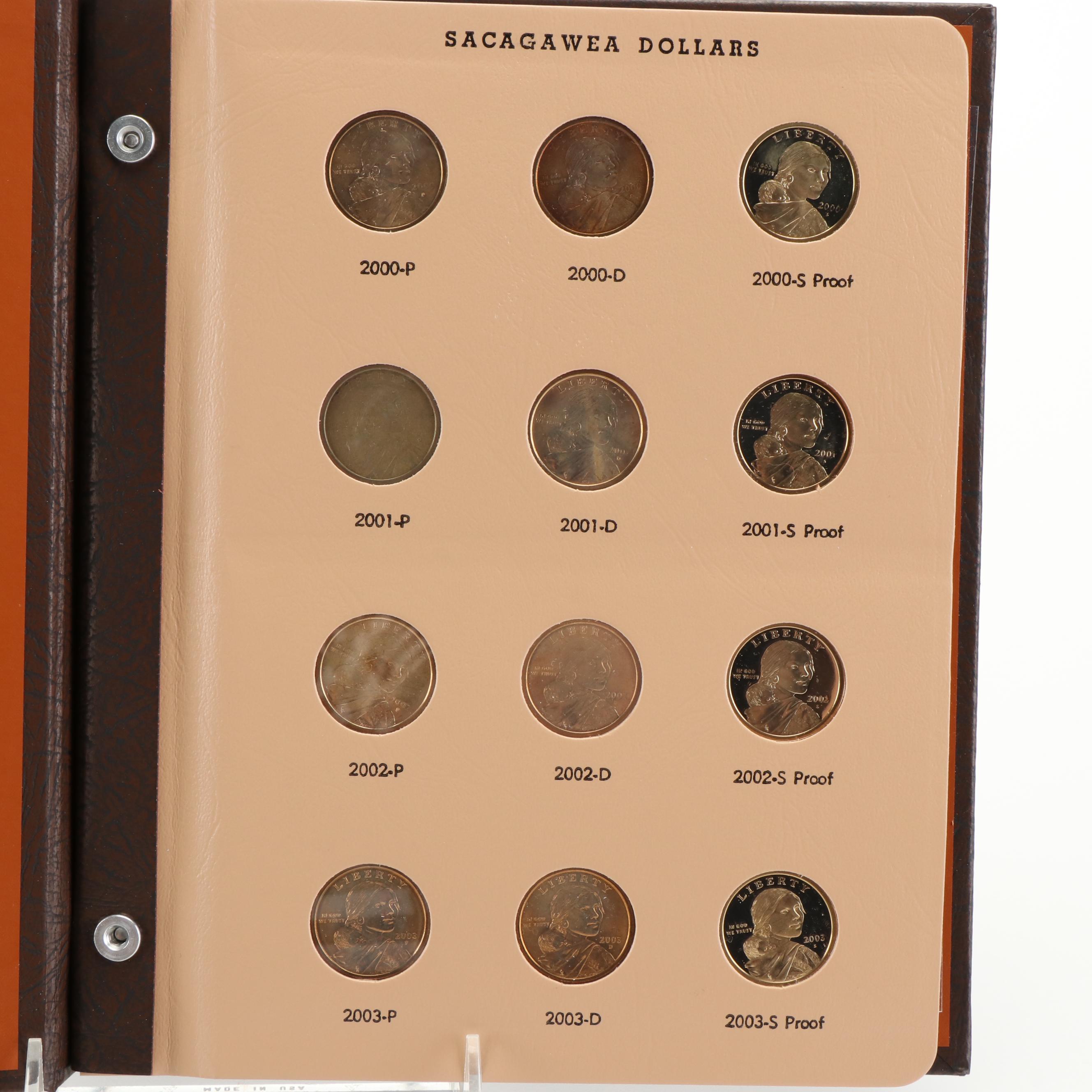 Complete Sacagawea Dollar Set
