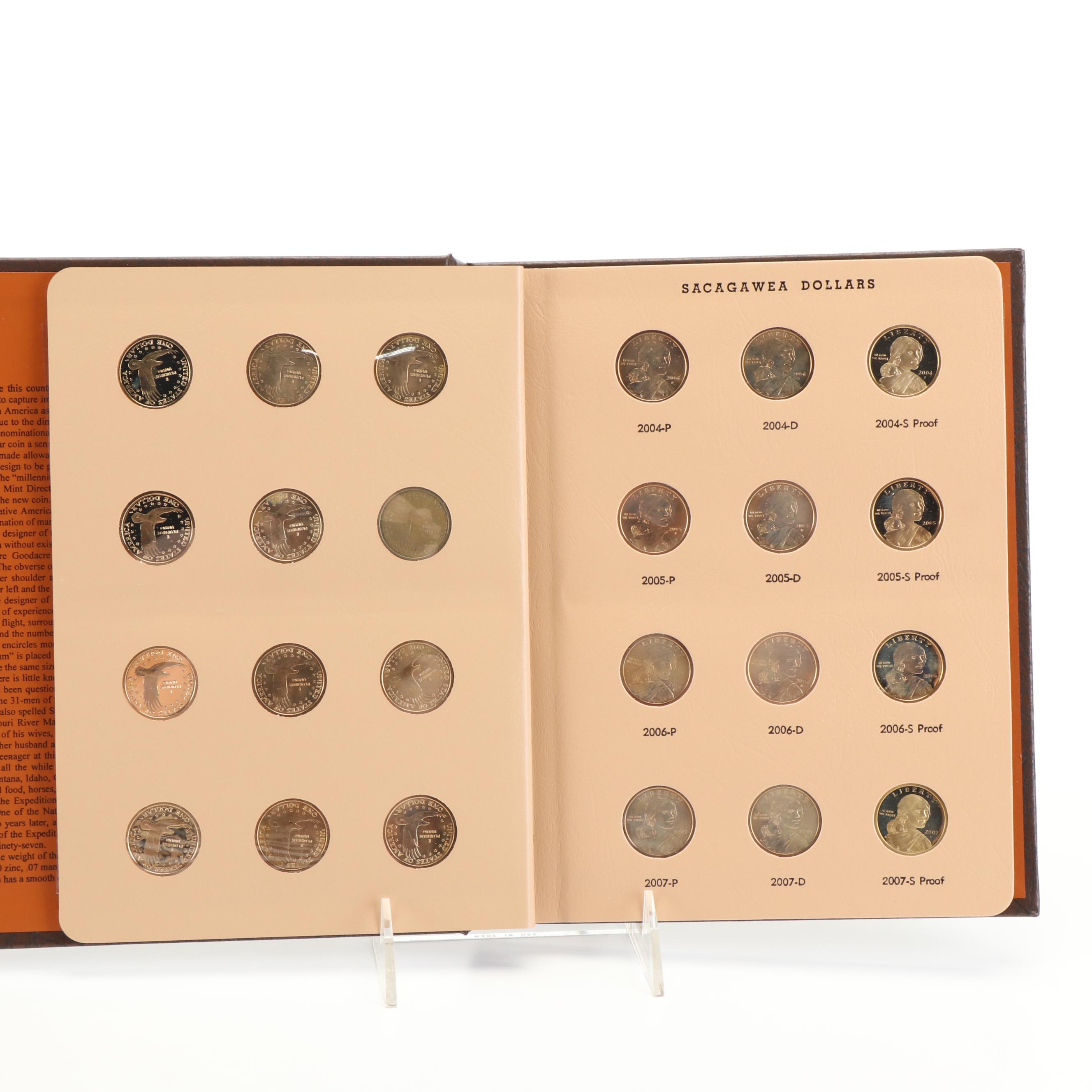 Complete Sacagawea Dollar Set