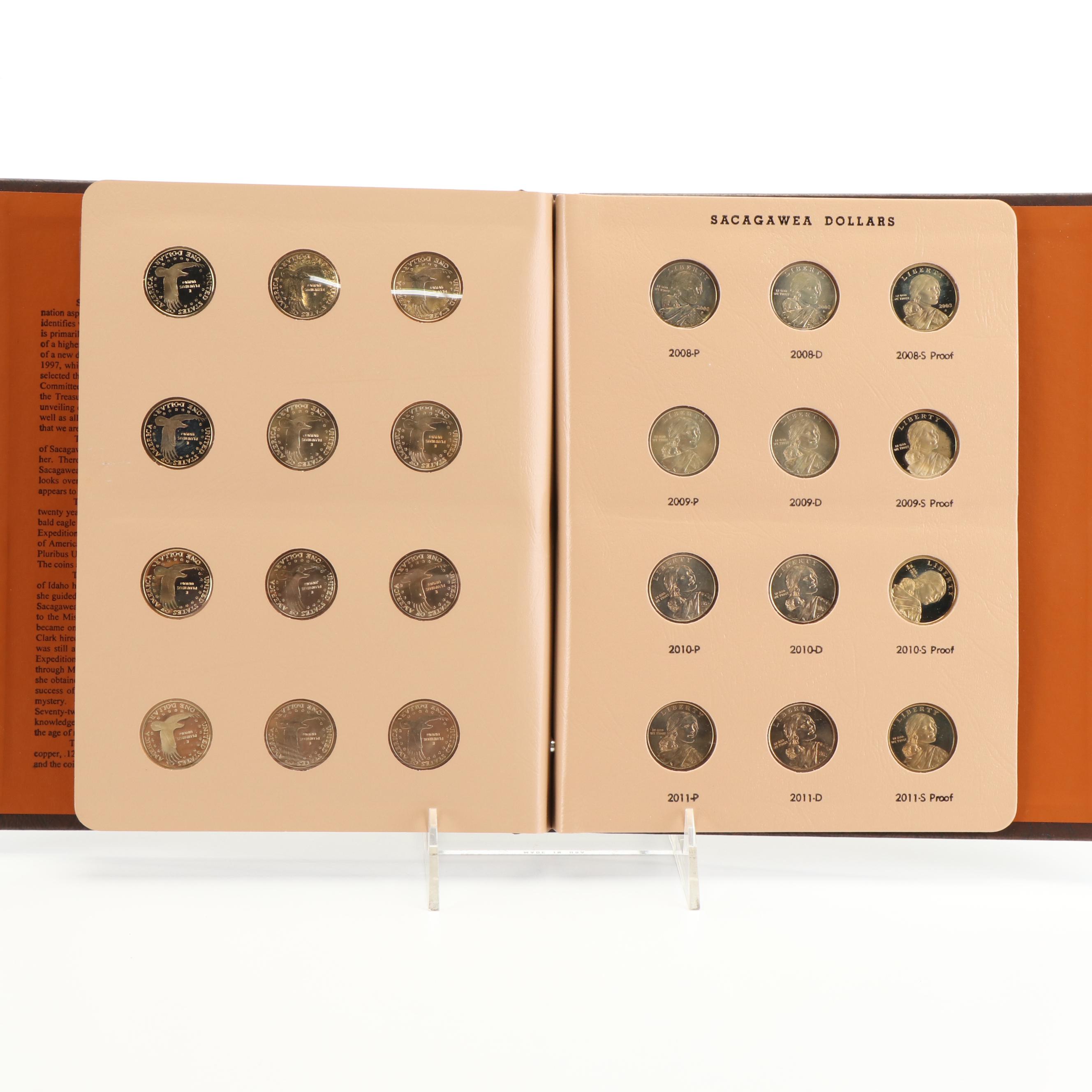 Complete Sacagawea Dollar Set