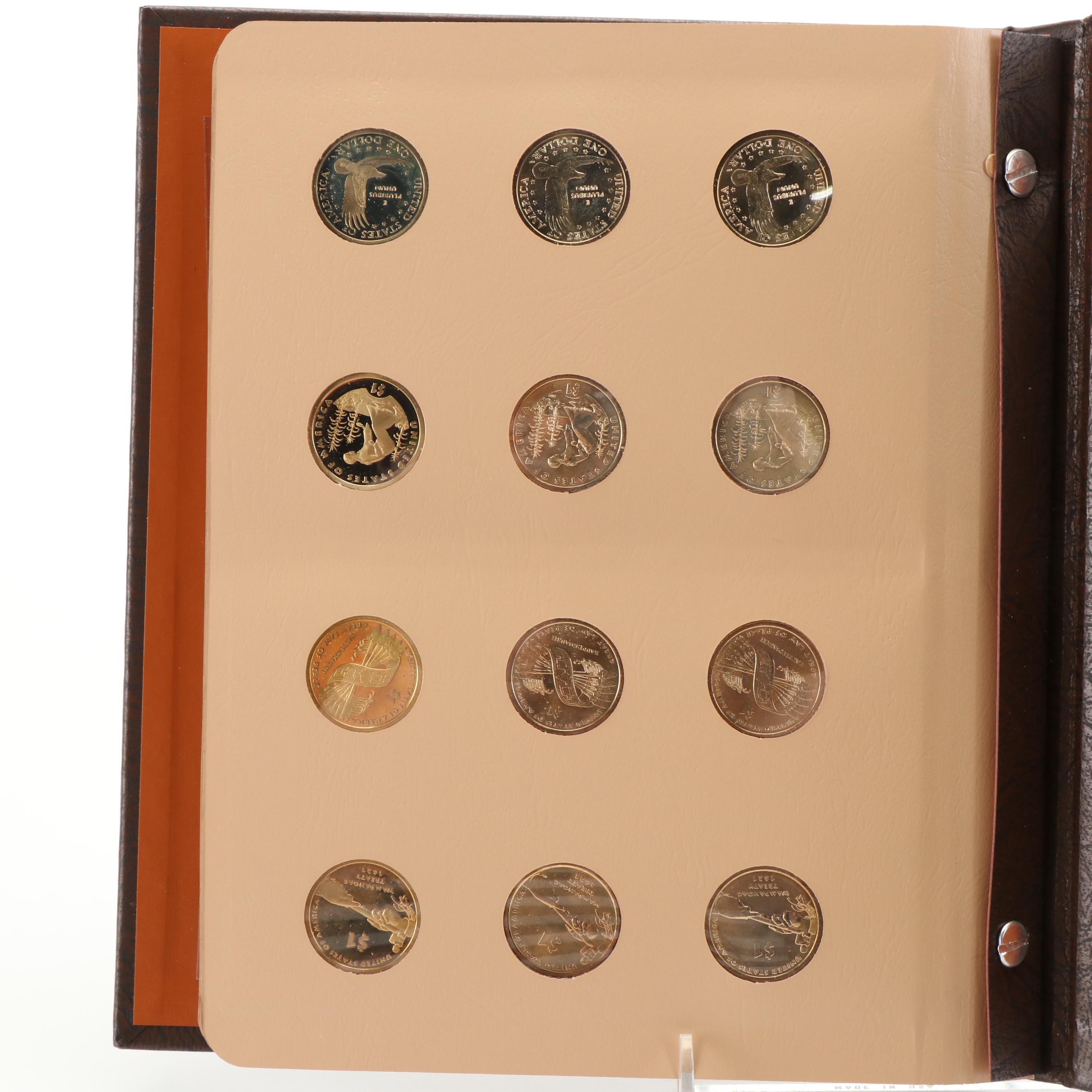 Complete Sacagawea Dollar Set