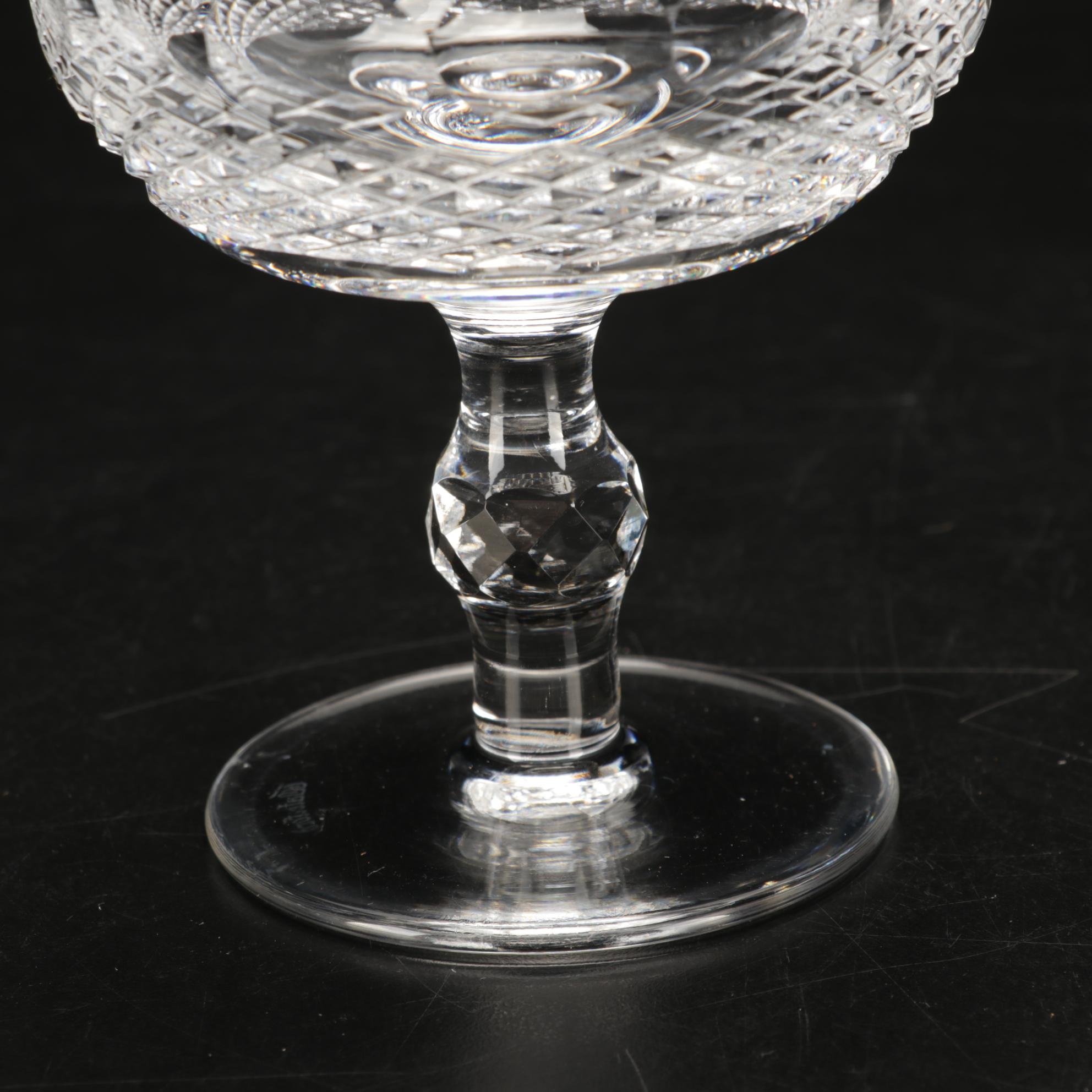 Waterford "Colleen" Crystal Champagne Coupes/Sherbets, 1968-2018