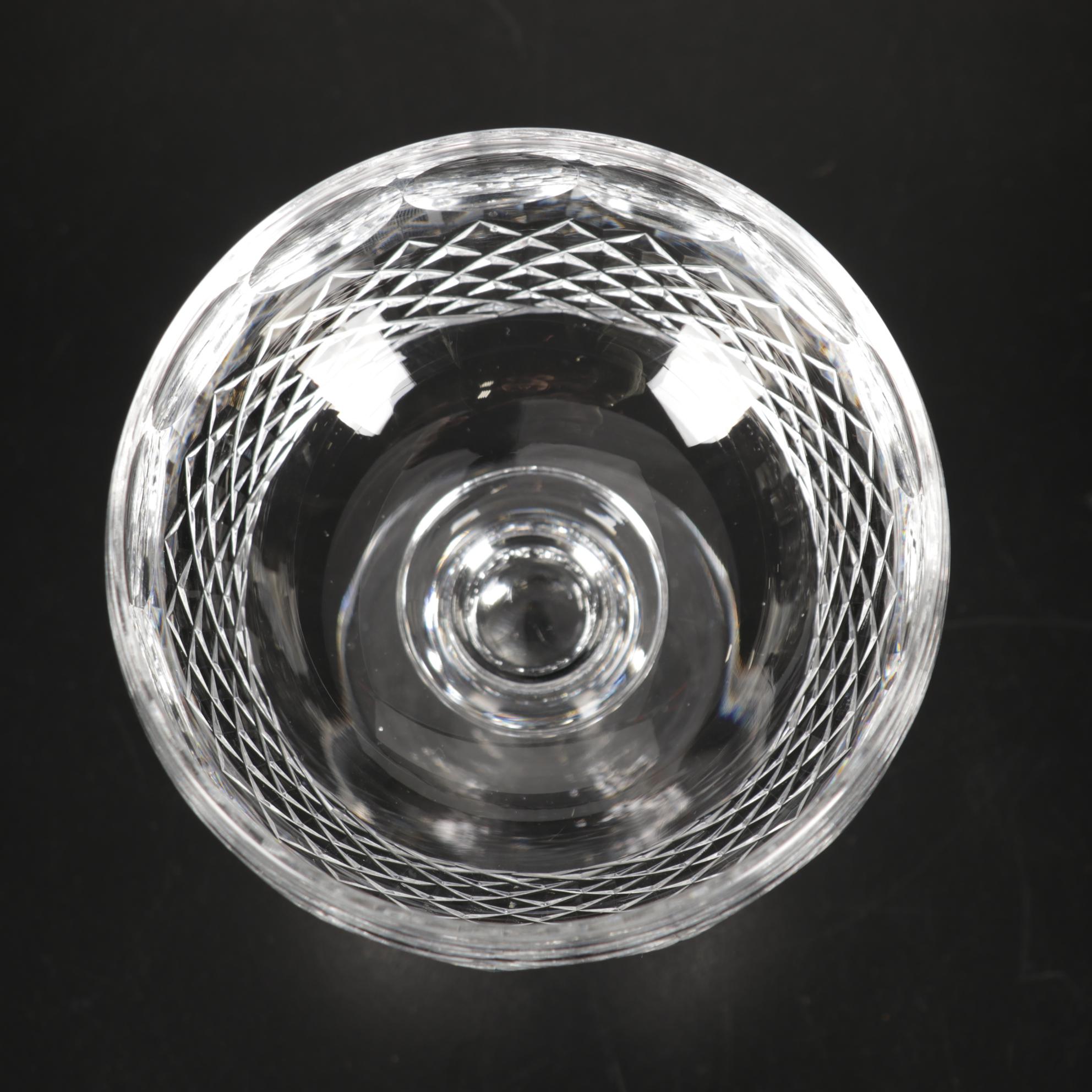 Waterford "Colleen" Crystal Champagne Coupes/Sherbets, 1968-2018