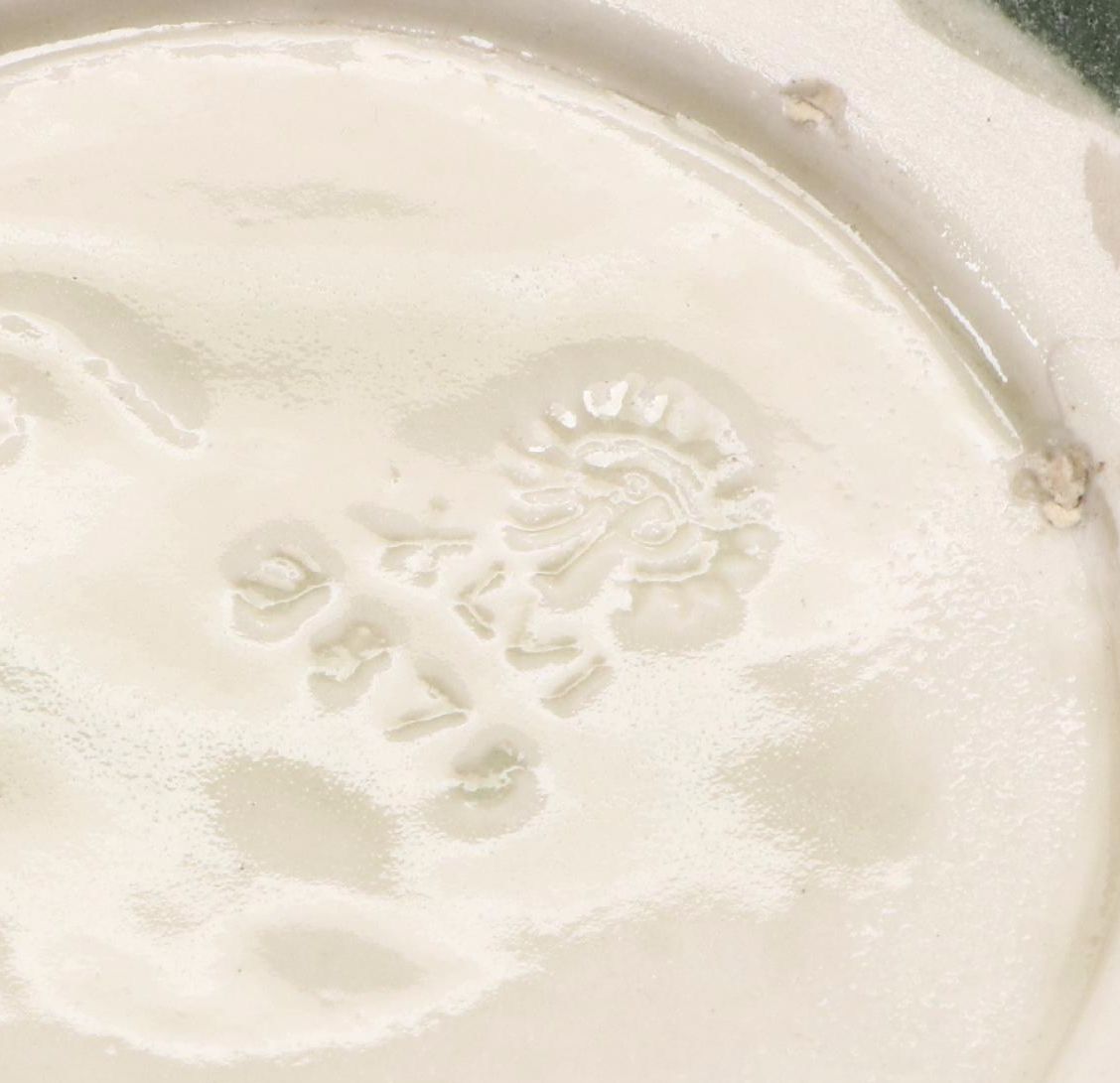 Rookwood Pottery Green Glazed Ceramic Vase and Bowl, Mid-20th Century