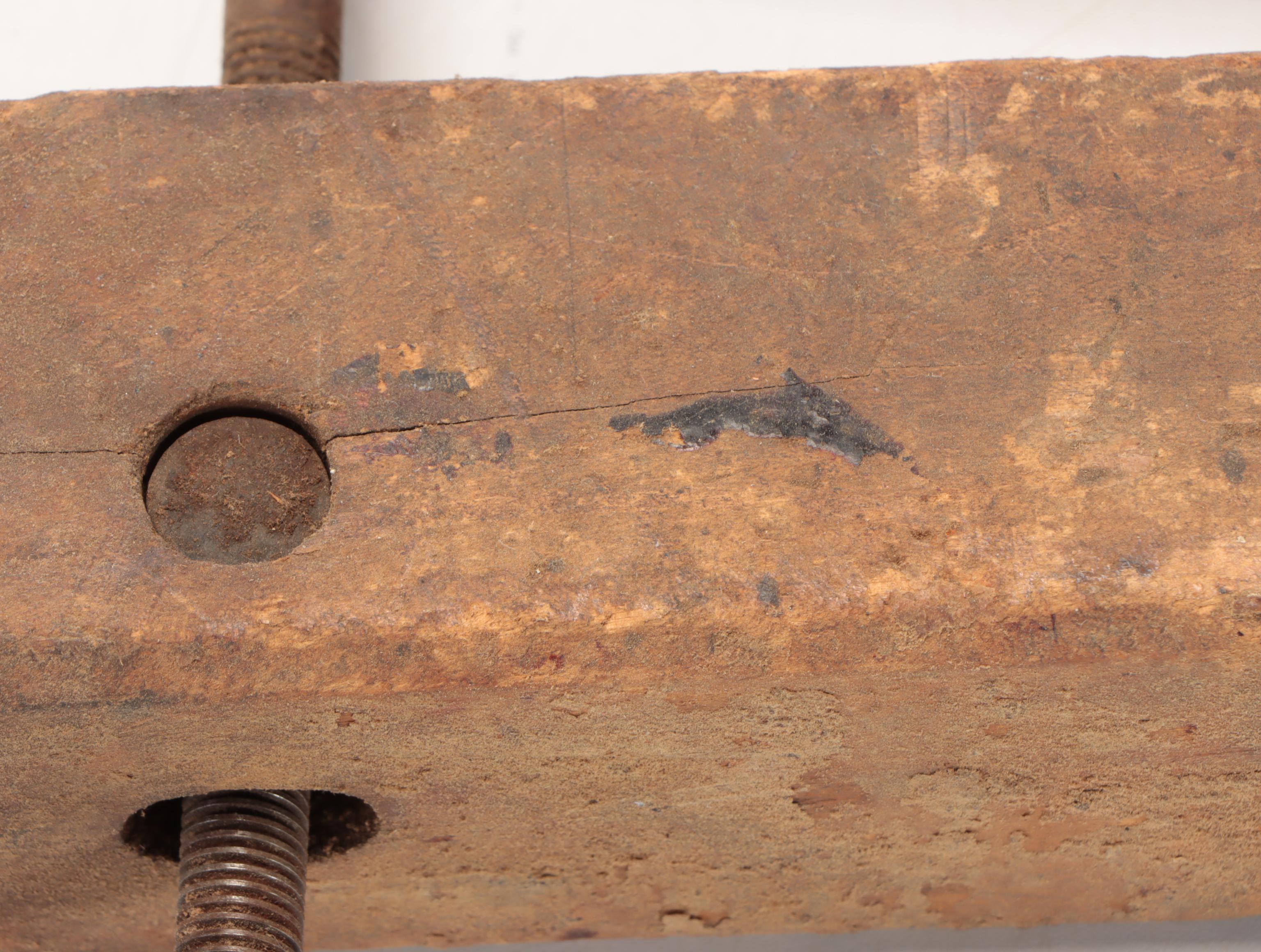 Woodworking Wood Screw Clamps with Wood Plane Handle