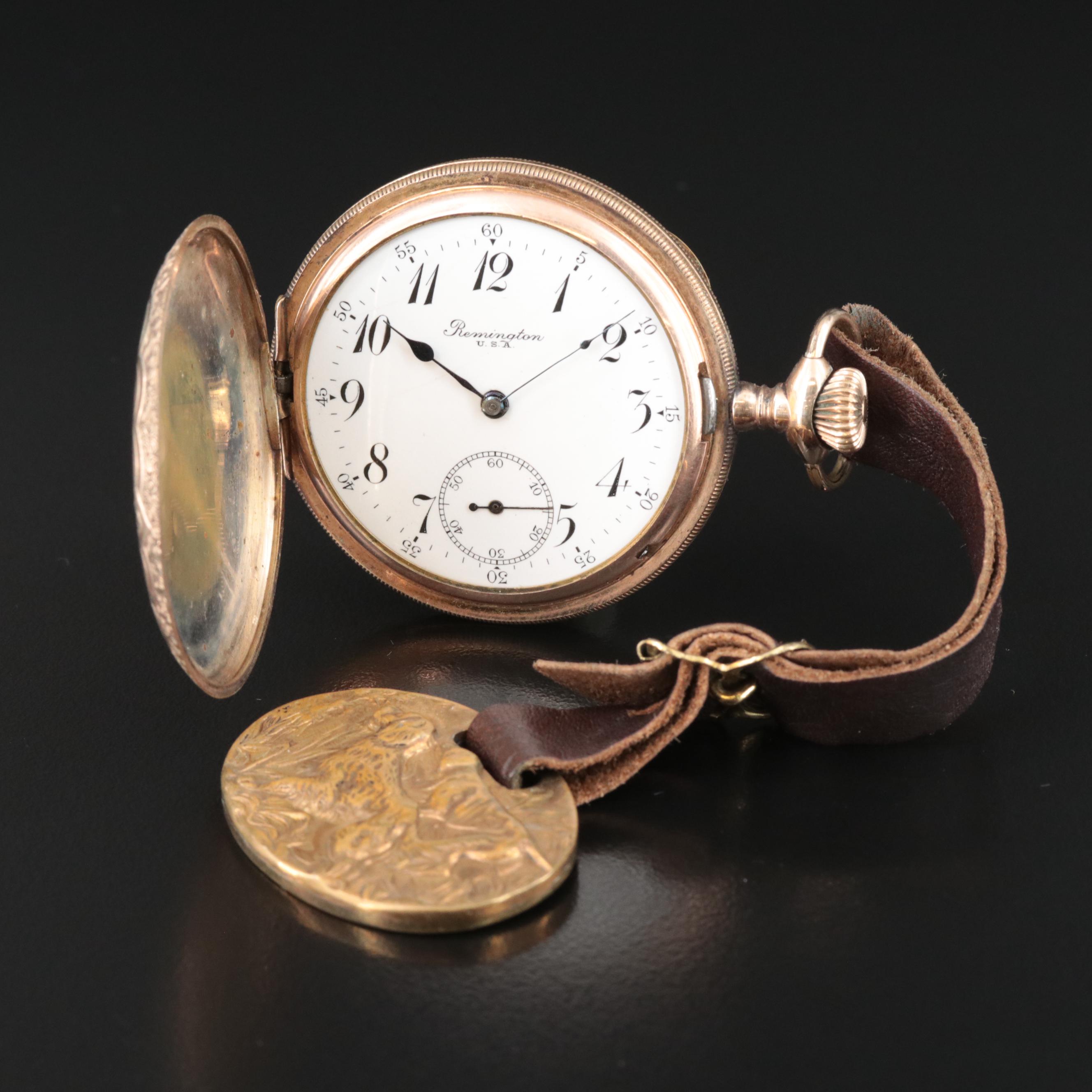 Vintage Remington U.S.A. Pocket Watch