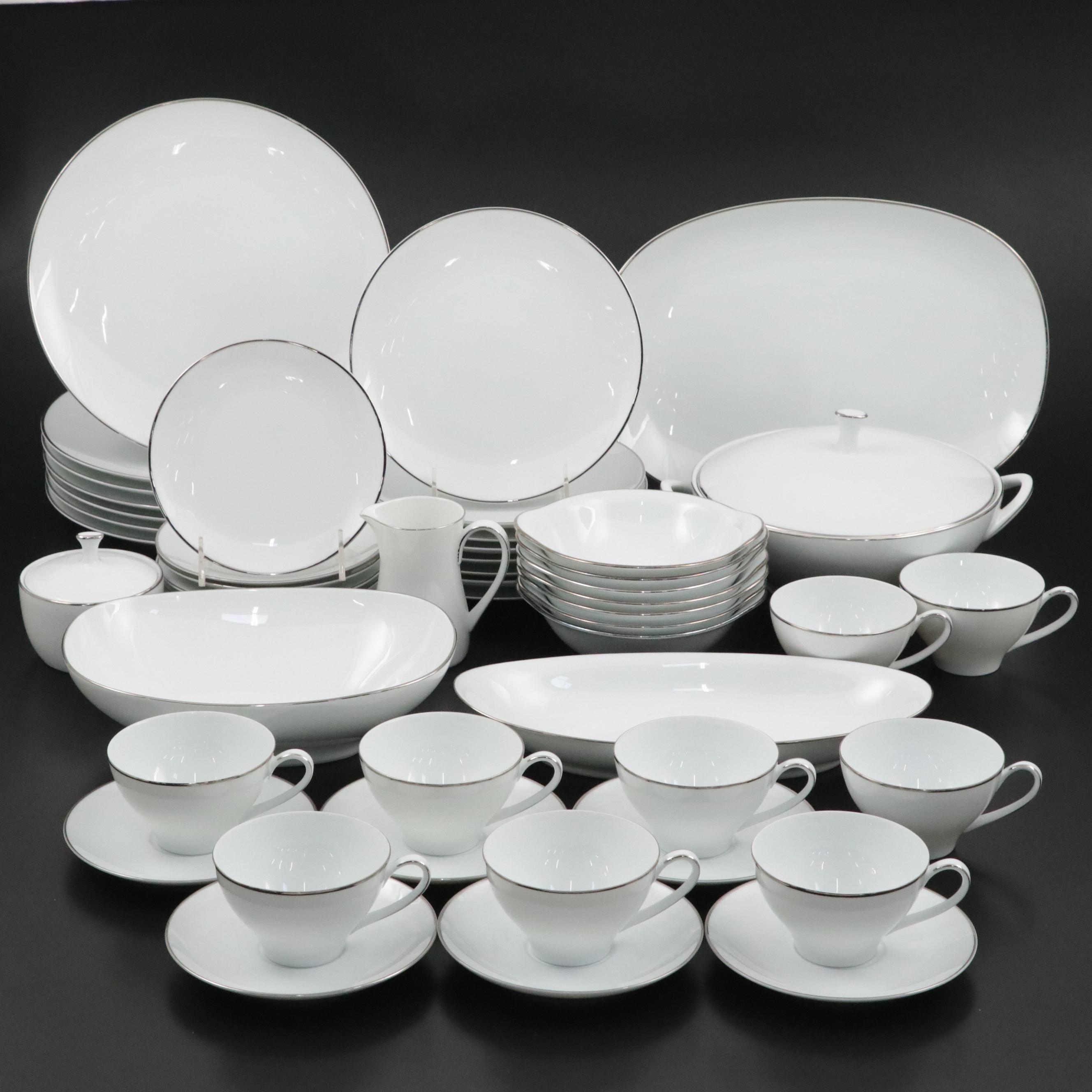 Noritake "Fremont" Porcelain Dinnerware, 1960-1978