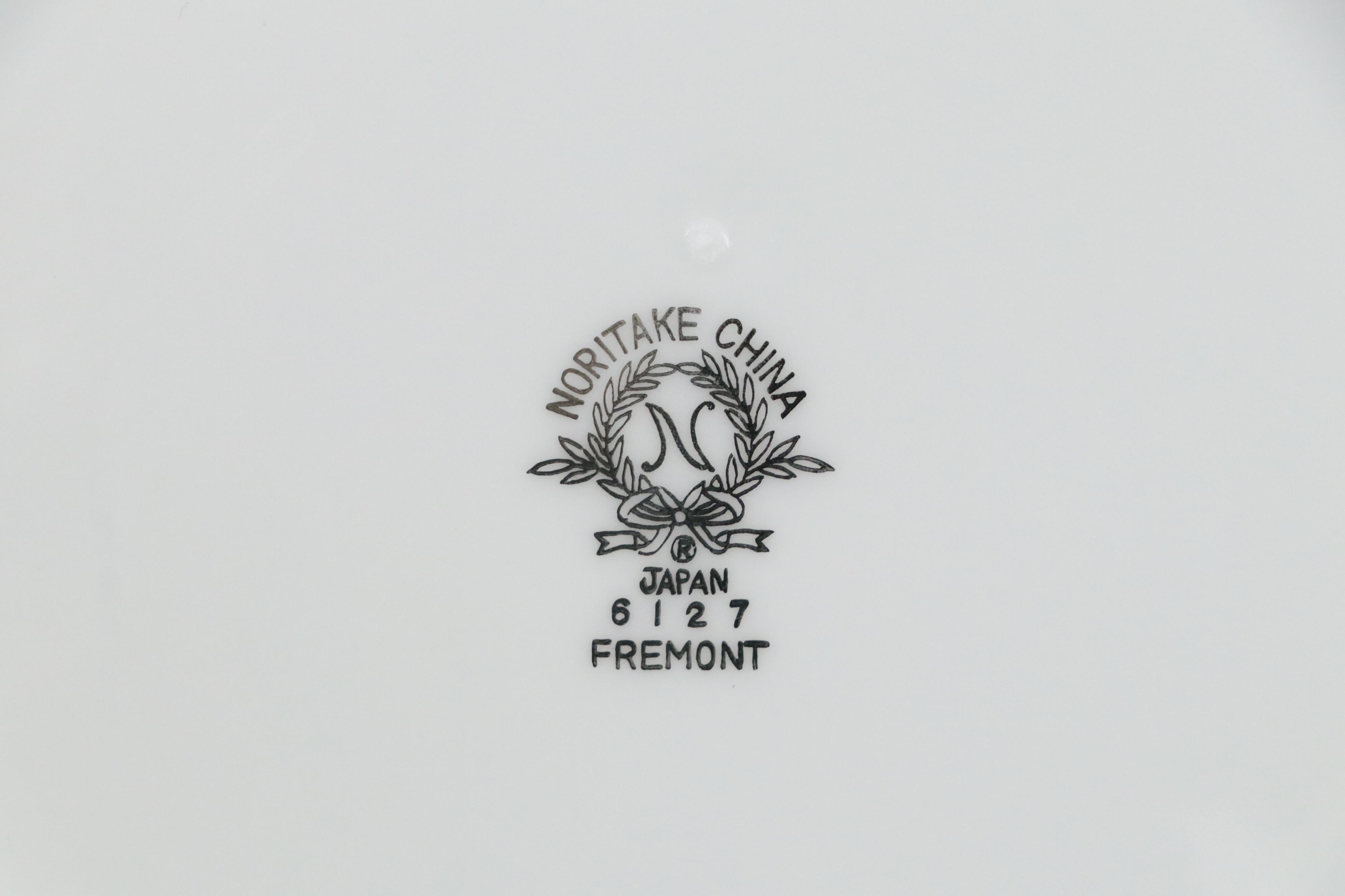 Noritake "Fremont" Porcelain Dinnerware, 1960-1978