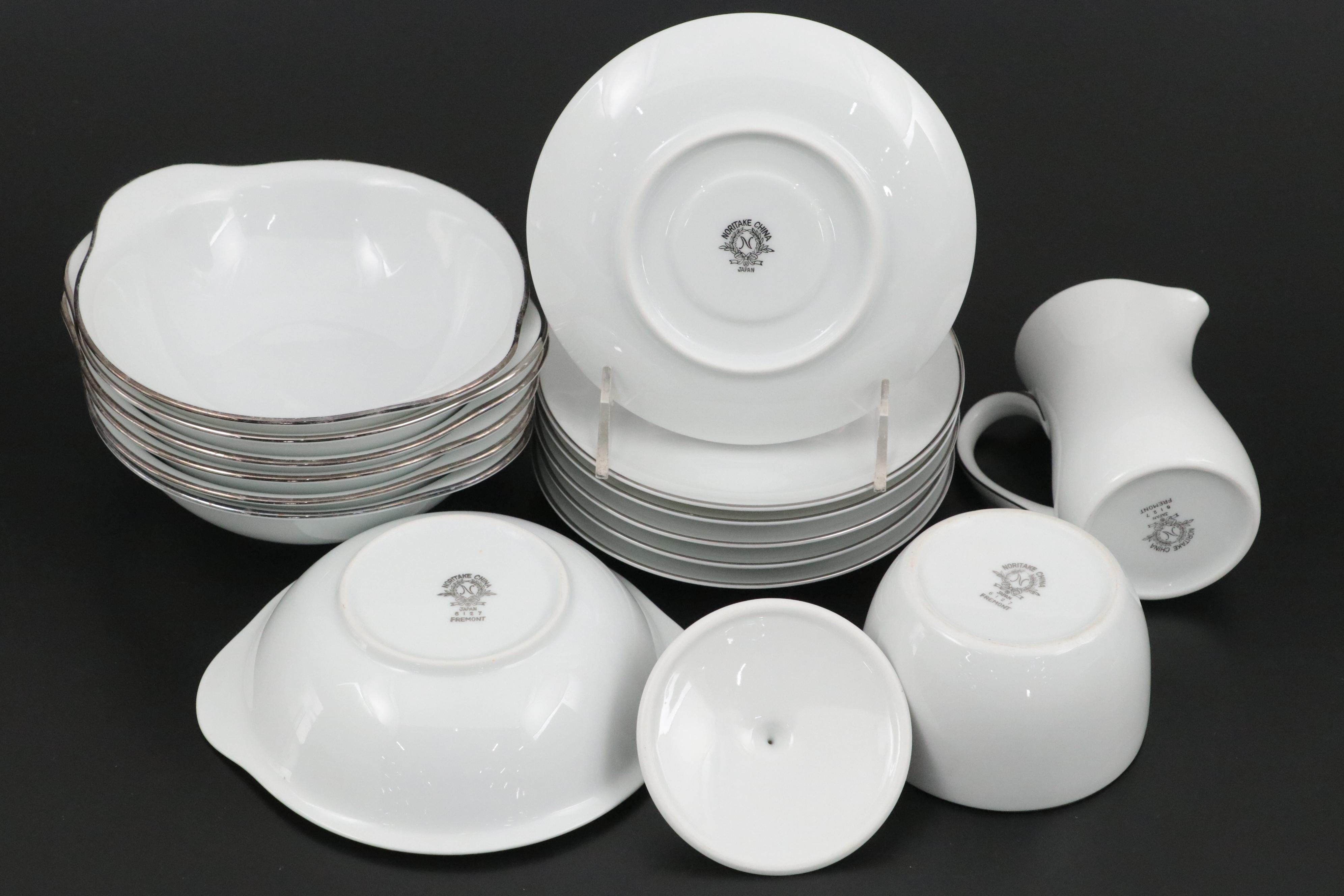 Noritake "Fremont" Porcelain Dinnerware, 1960-1978