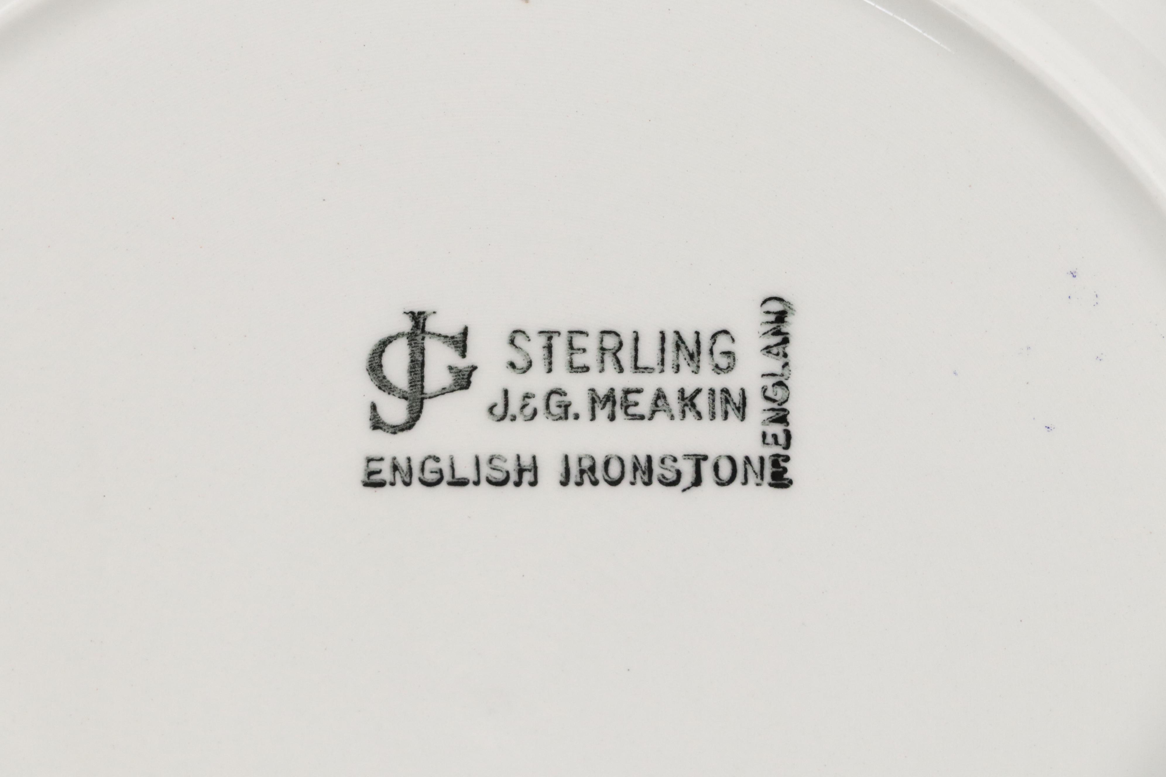J. & G. Meakin Ironstone with German Porcelain and Other Tableware