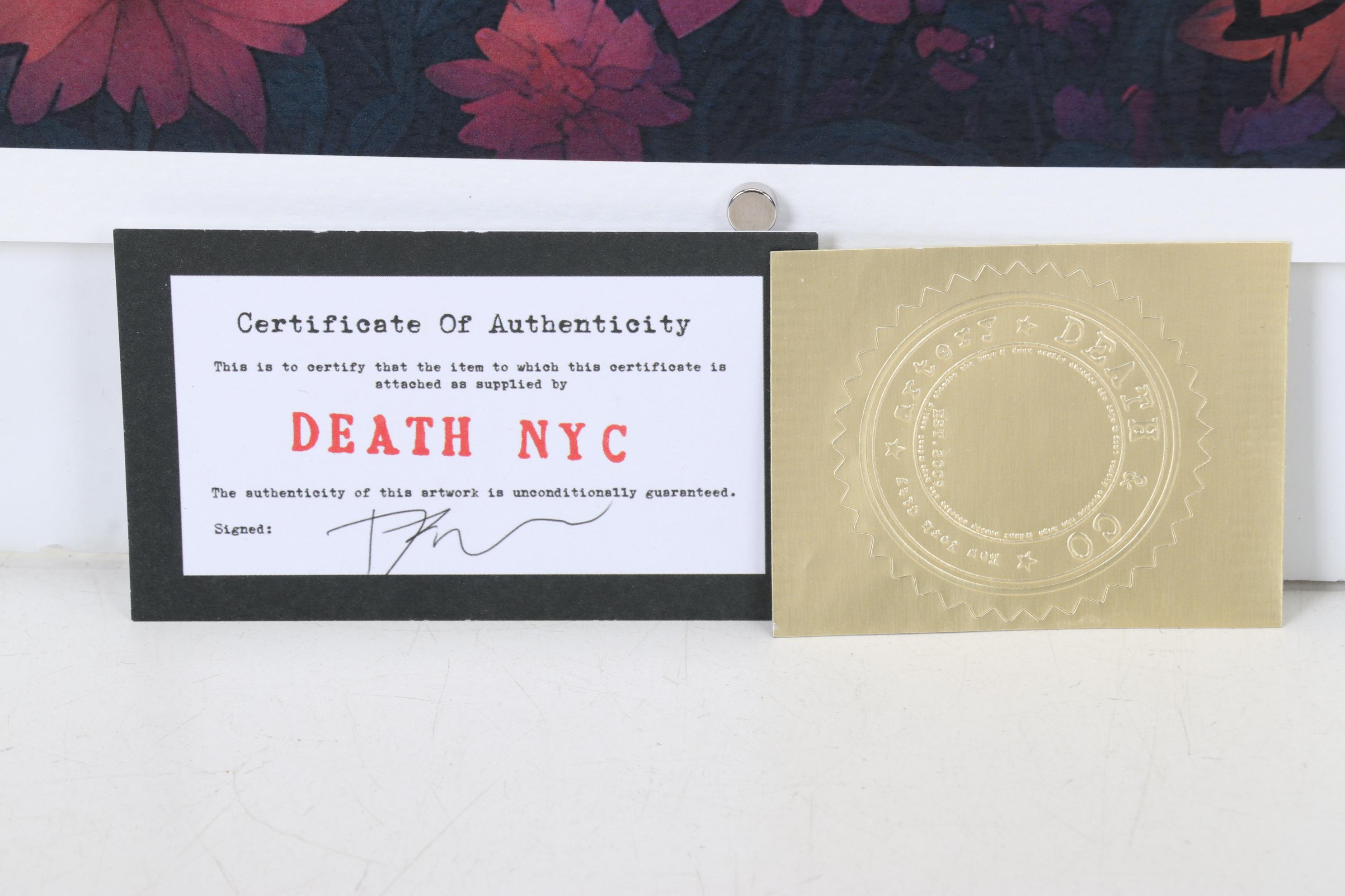 Death NYC Pop Art Graphic Print, 2023