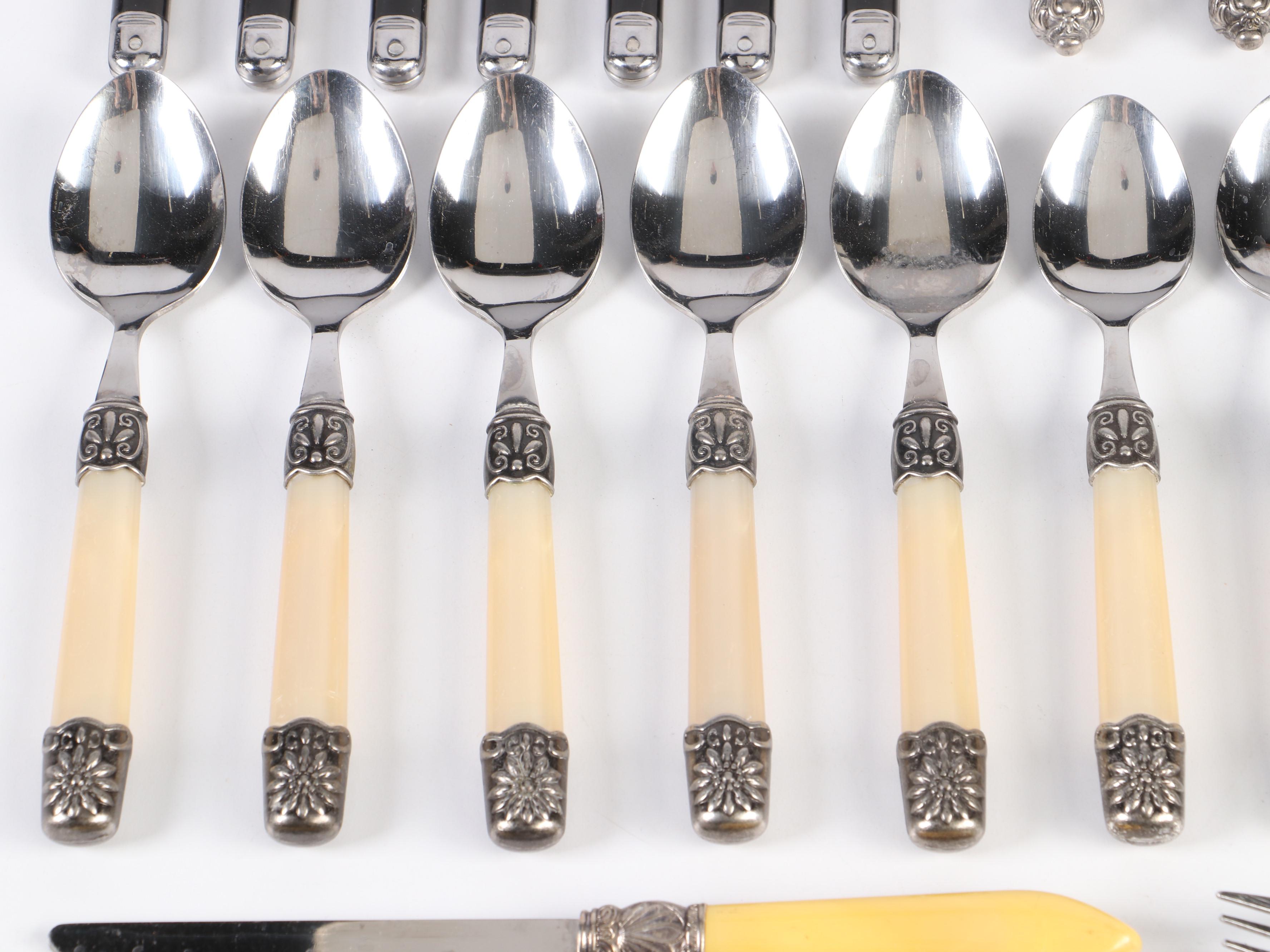 Sabatier "Laguiole-Black" Flatware and Other Flatware