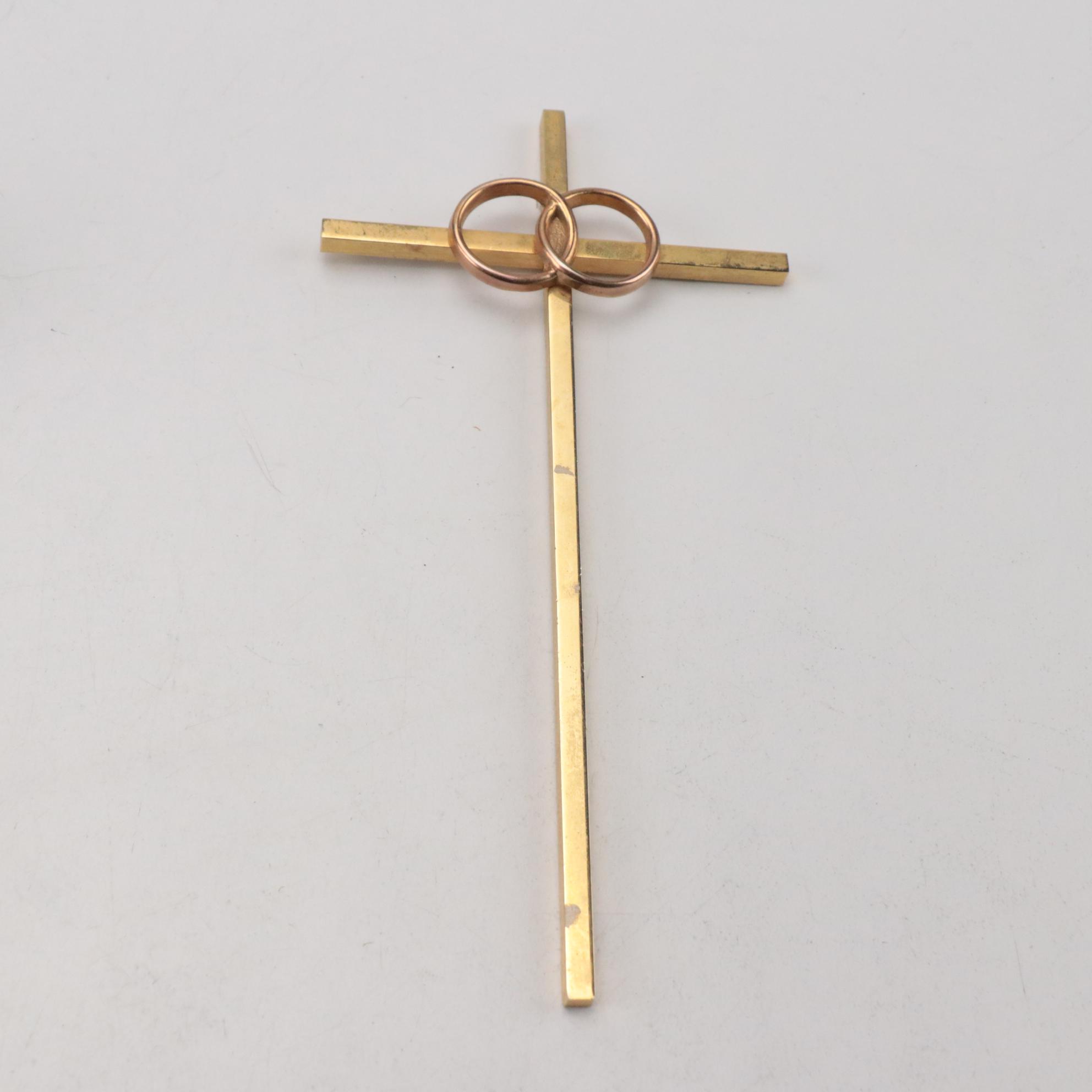 Wall Mounted Holy Water Fonts with Other Statues and Wall Plaques