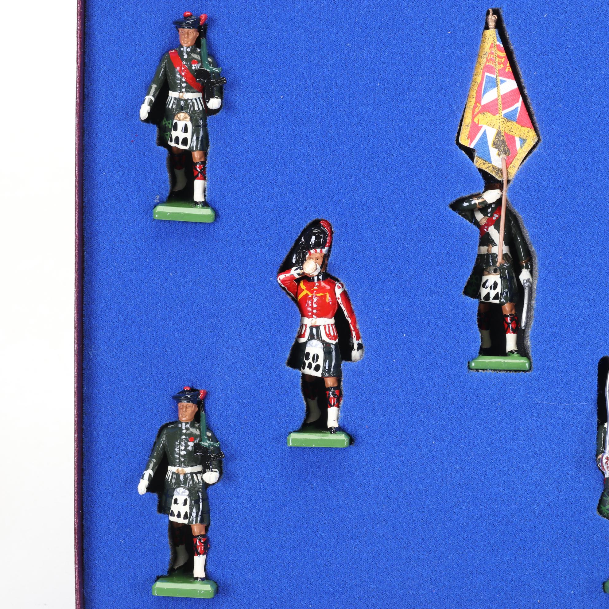 William Britain Black Watch Limited Edition Metal Soldiers, 1997