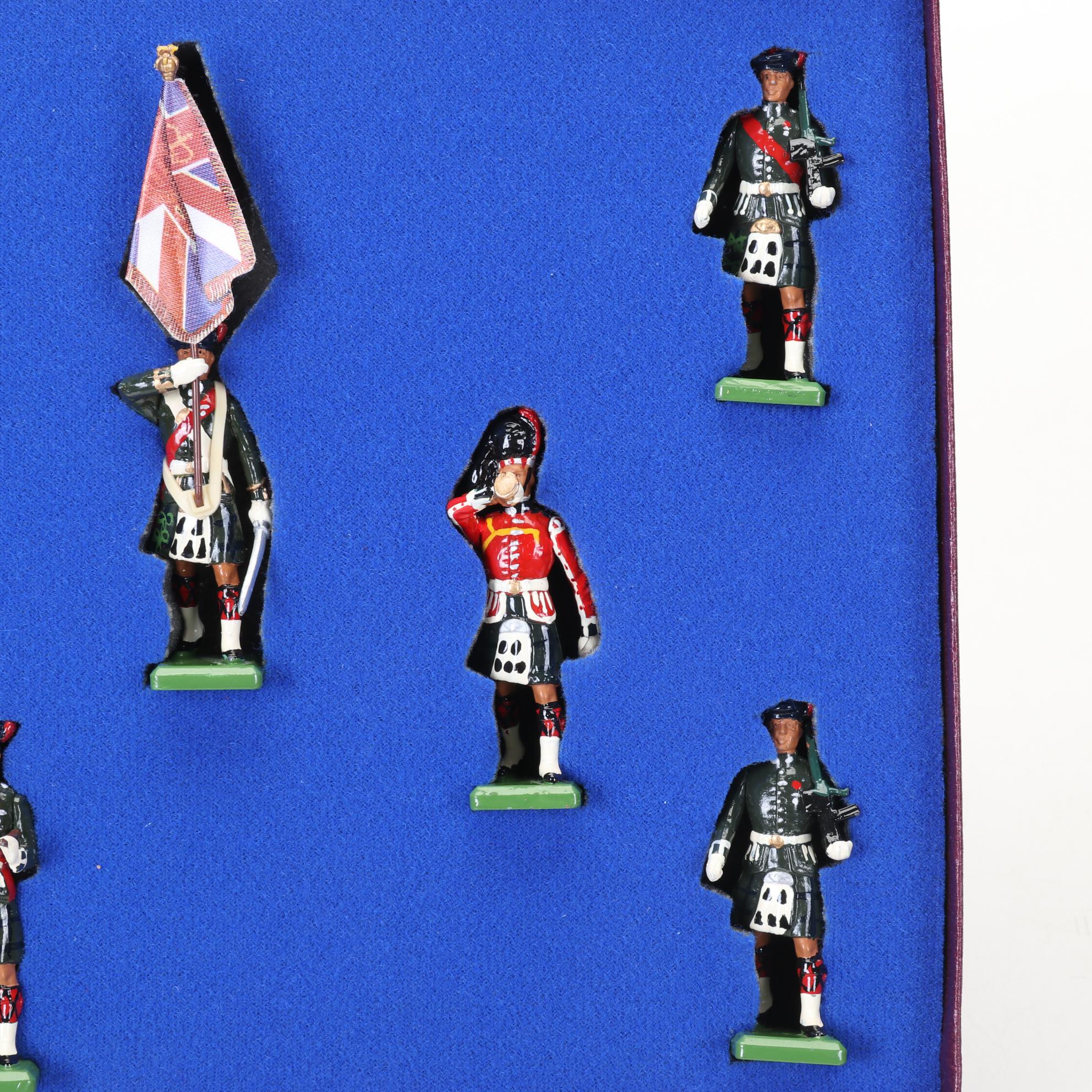 William Britain Black Watch Limited Edition Metal Soldiers, 1997