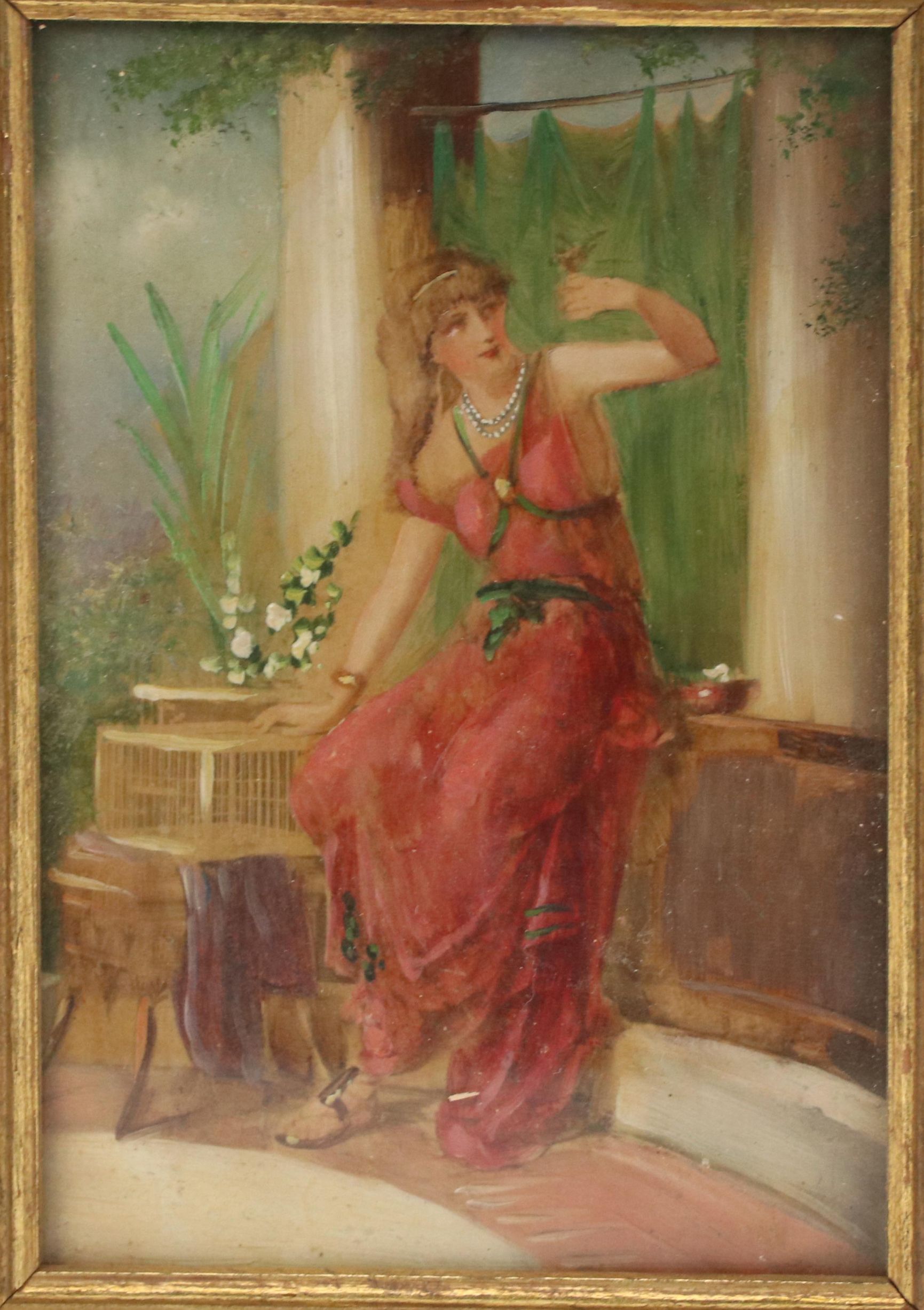 Oil Painting of a Classical Woman