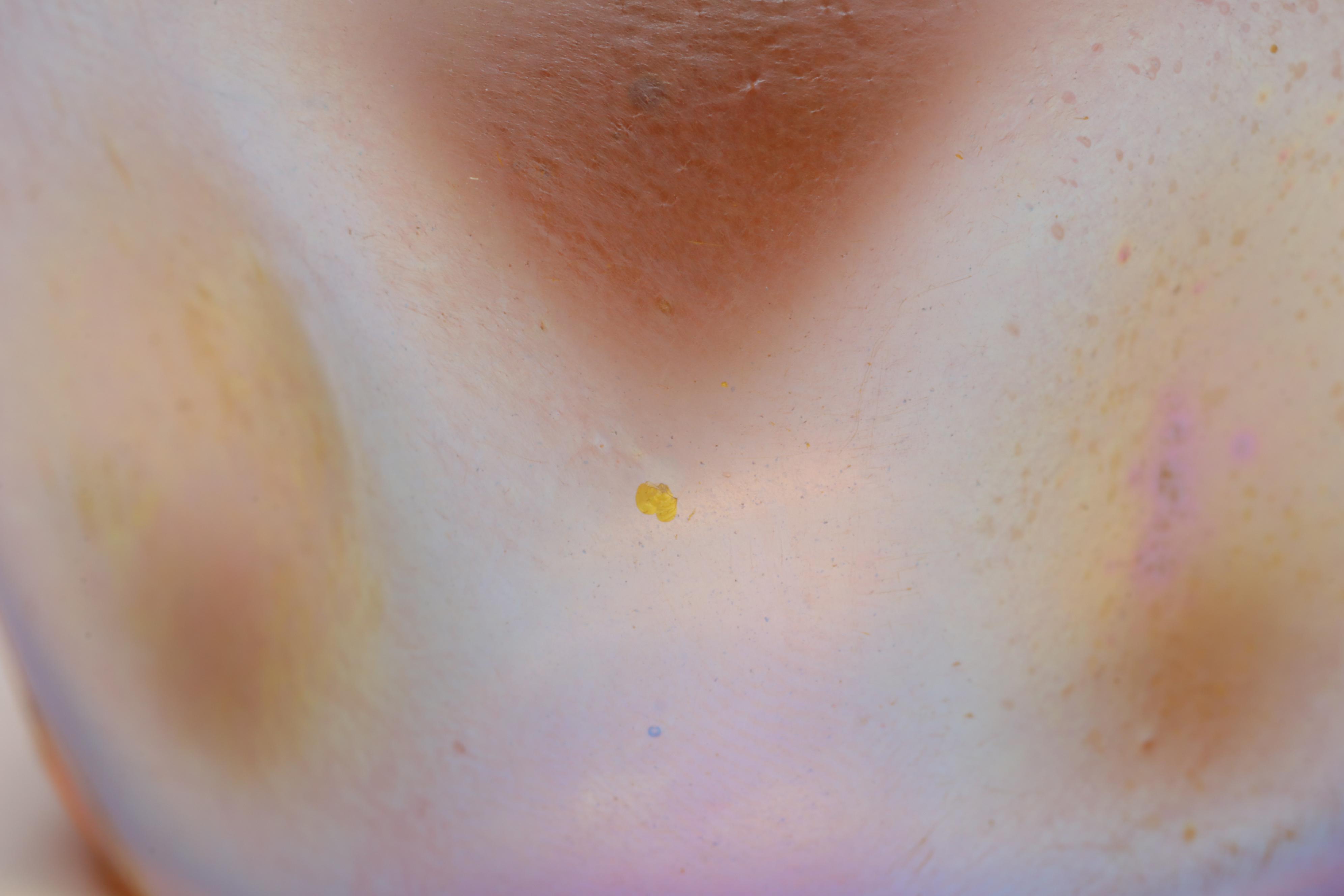 Louis Comfort Tiffany Favrile Glass Dimpled Cordial, Late 19th/Early 20th C.