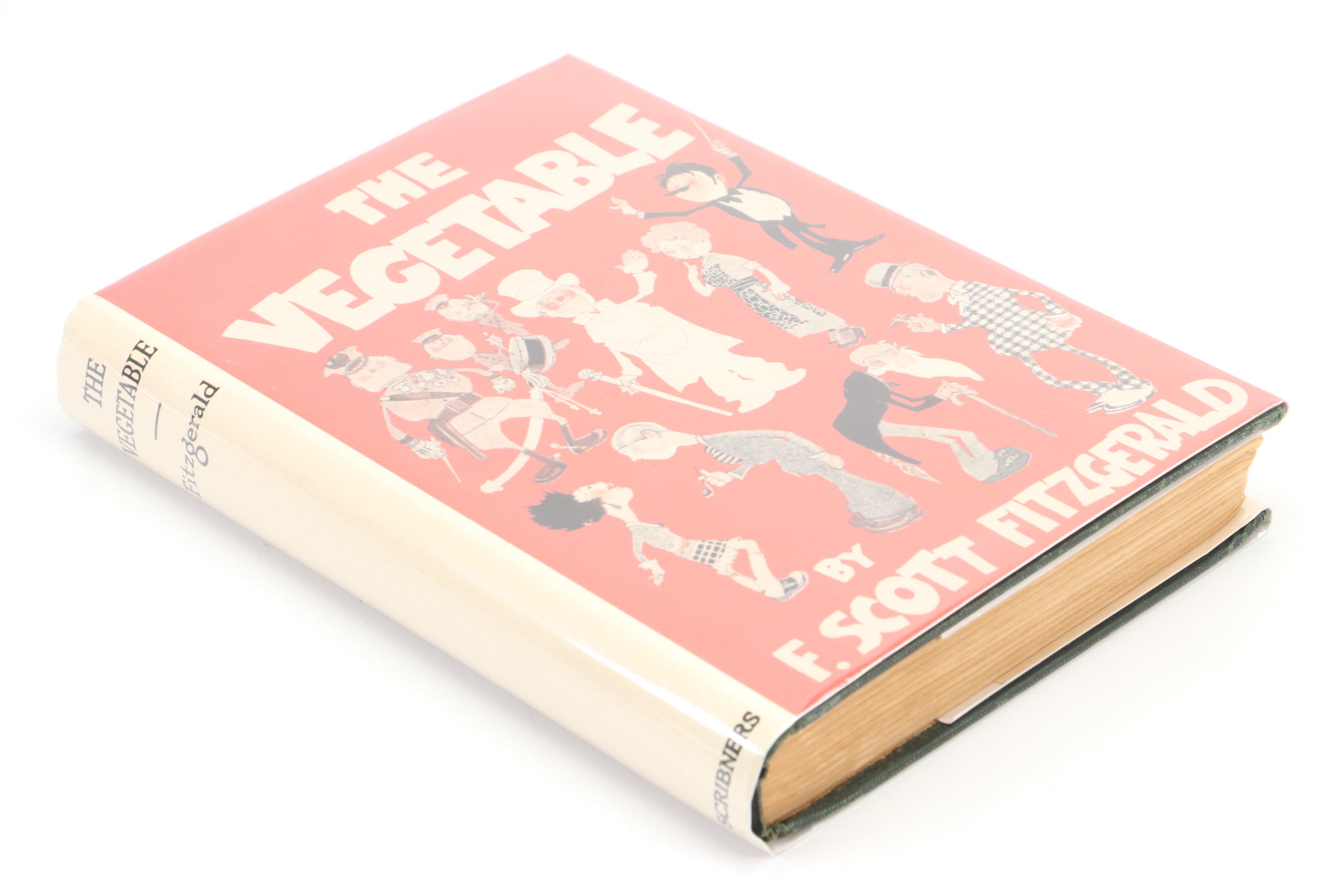 First Edition "The Vegetable" by F. Scott Fitzgerald, 1923