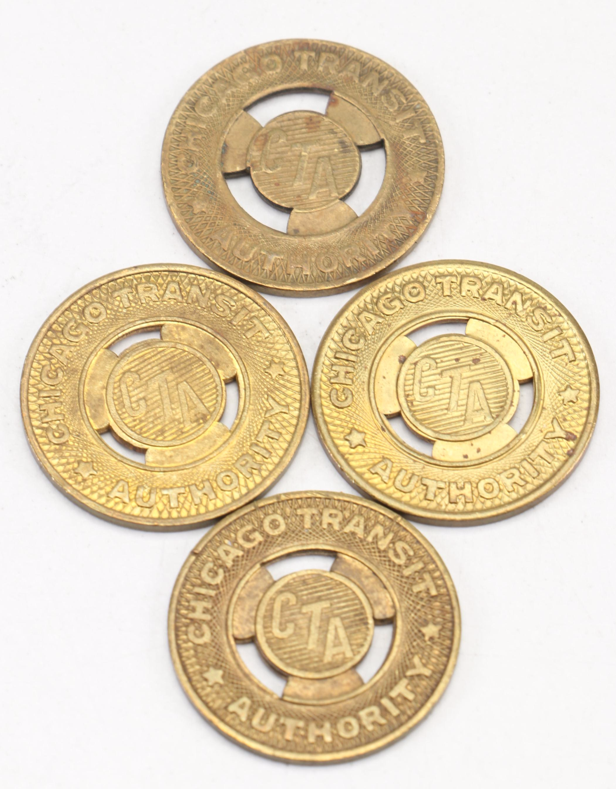Chicago Transit Authority Tokens