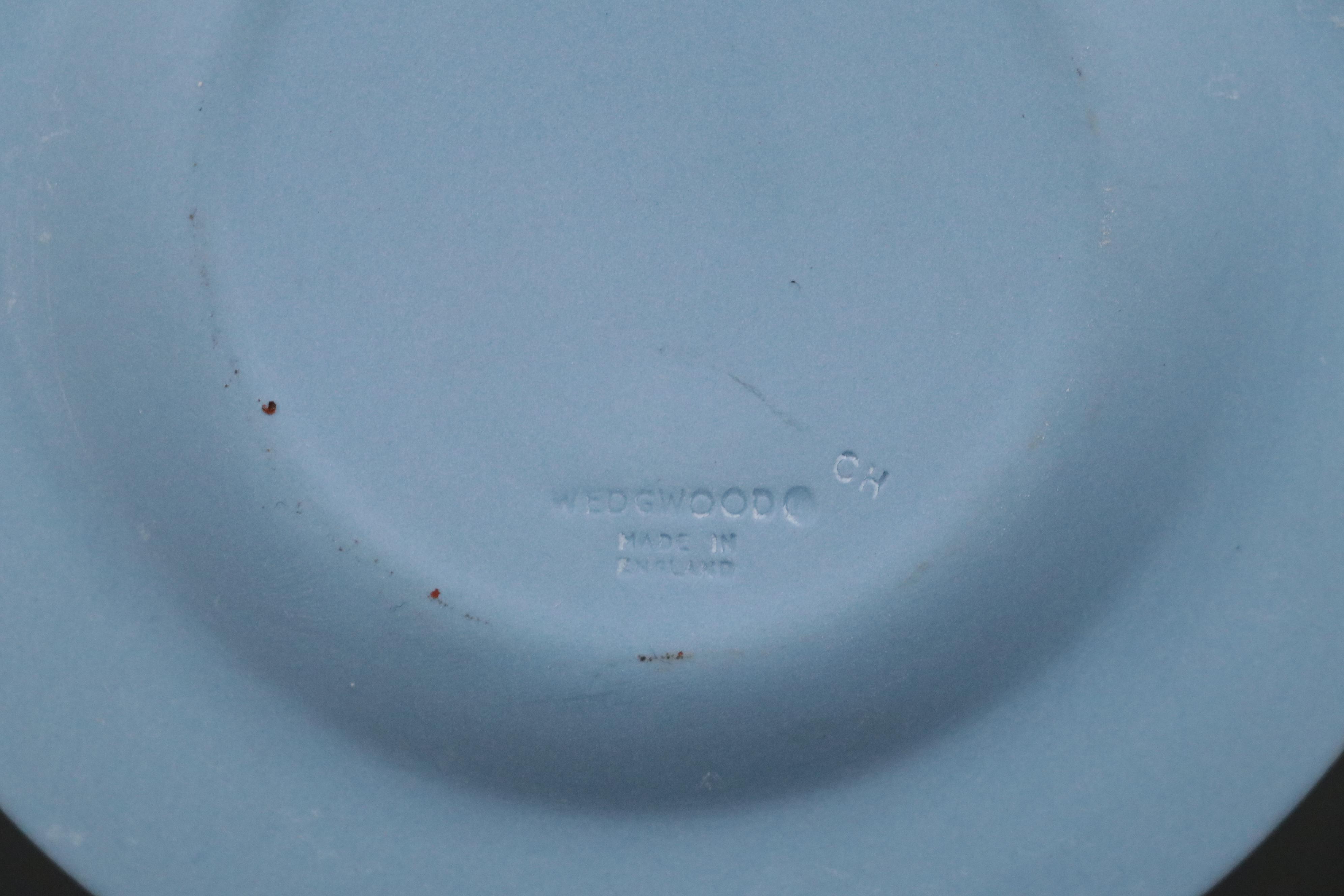 Wedgwood Jasperware and Queen's Ware Collection with Silver Plate Bowl