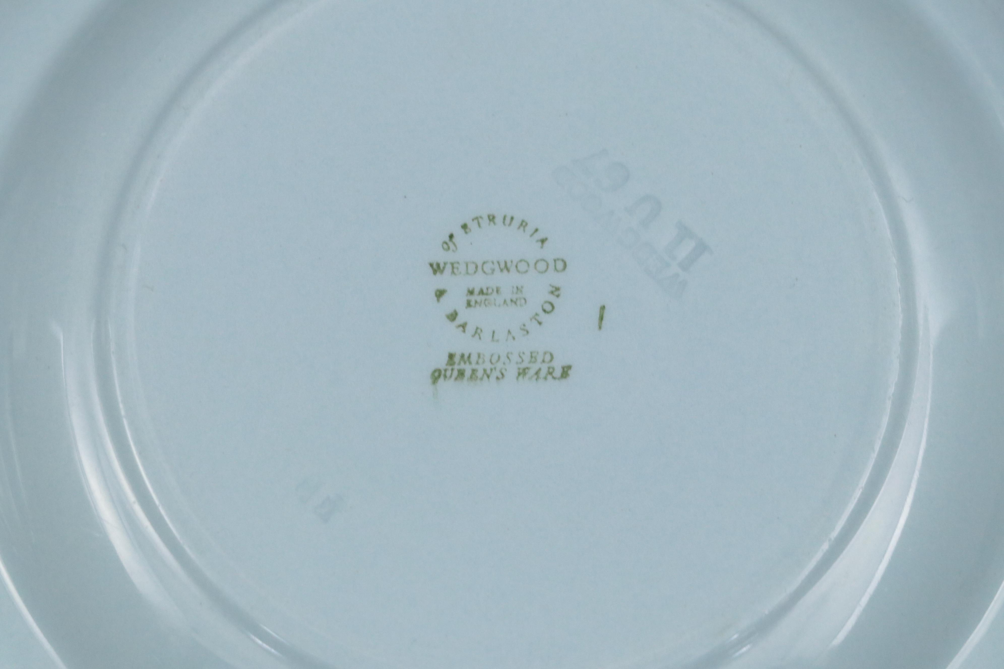 Wedgwood Jasperware and Queen's Ware Collection with Silver Plate Bowl