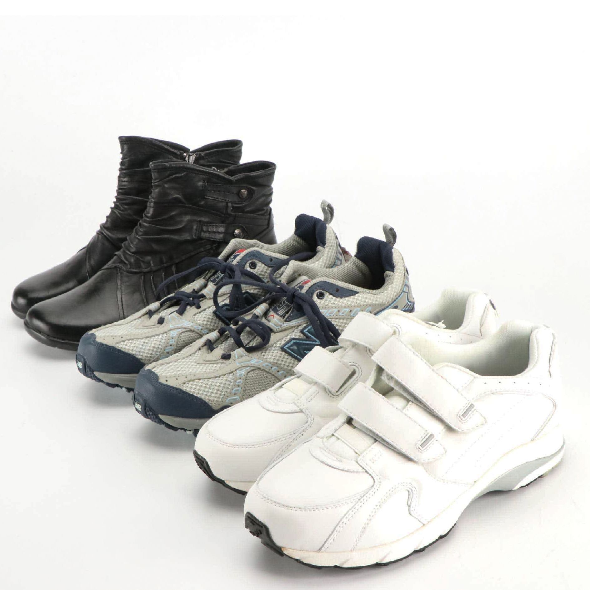 New Balance 461, Propét Serena, and Cole Haan Wide Width Shoes with Box