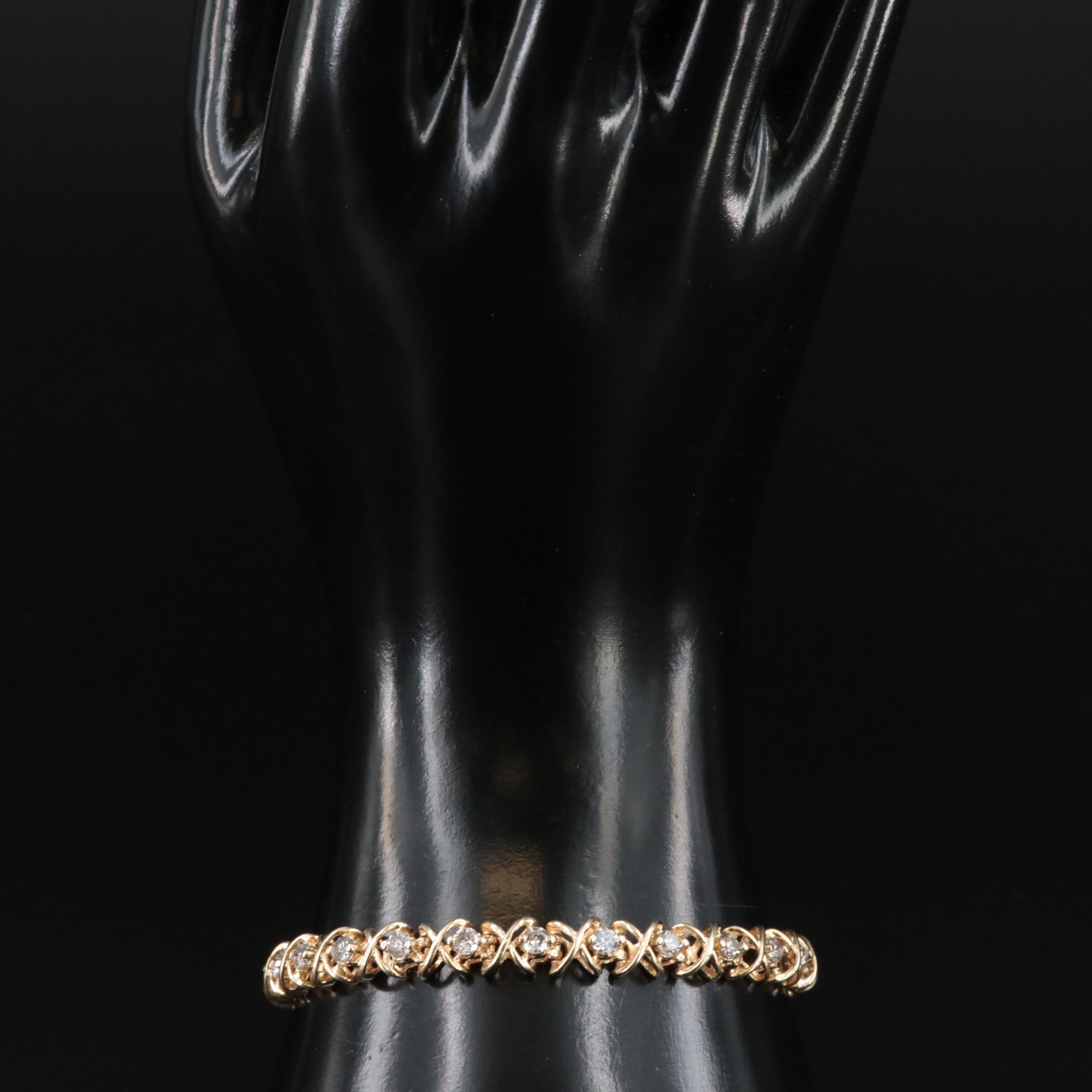 14K 3.00 CTW Diamond Bracelet