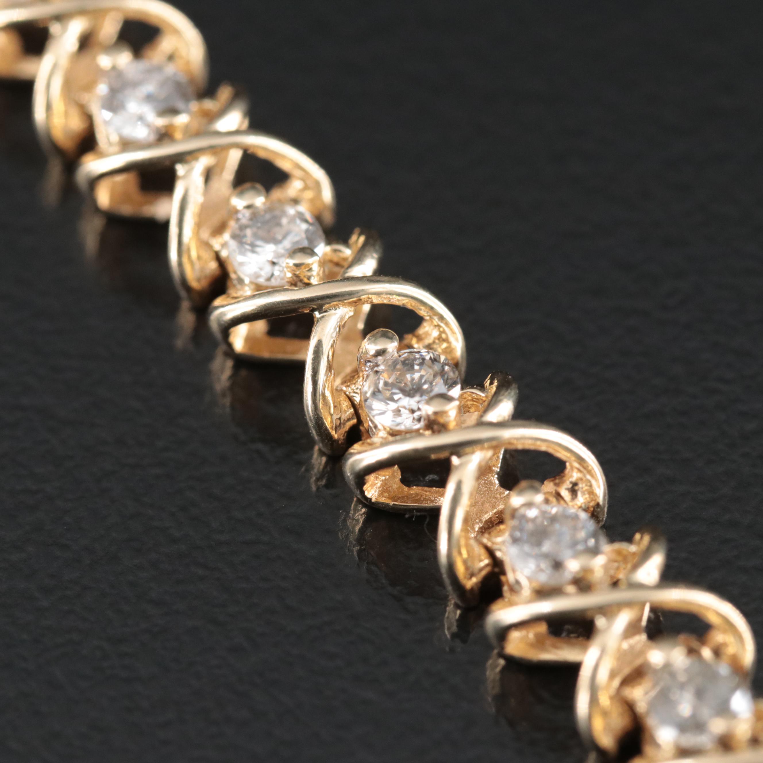 14K 3.00 CTW Diamond Bracelet