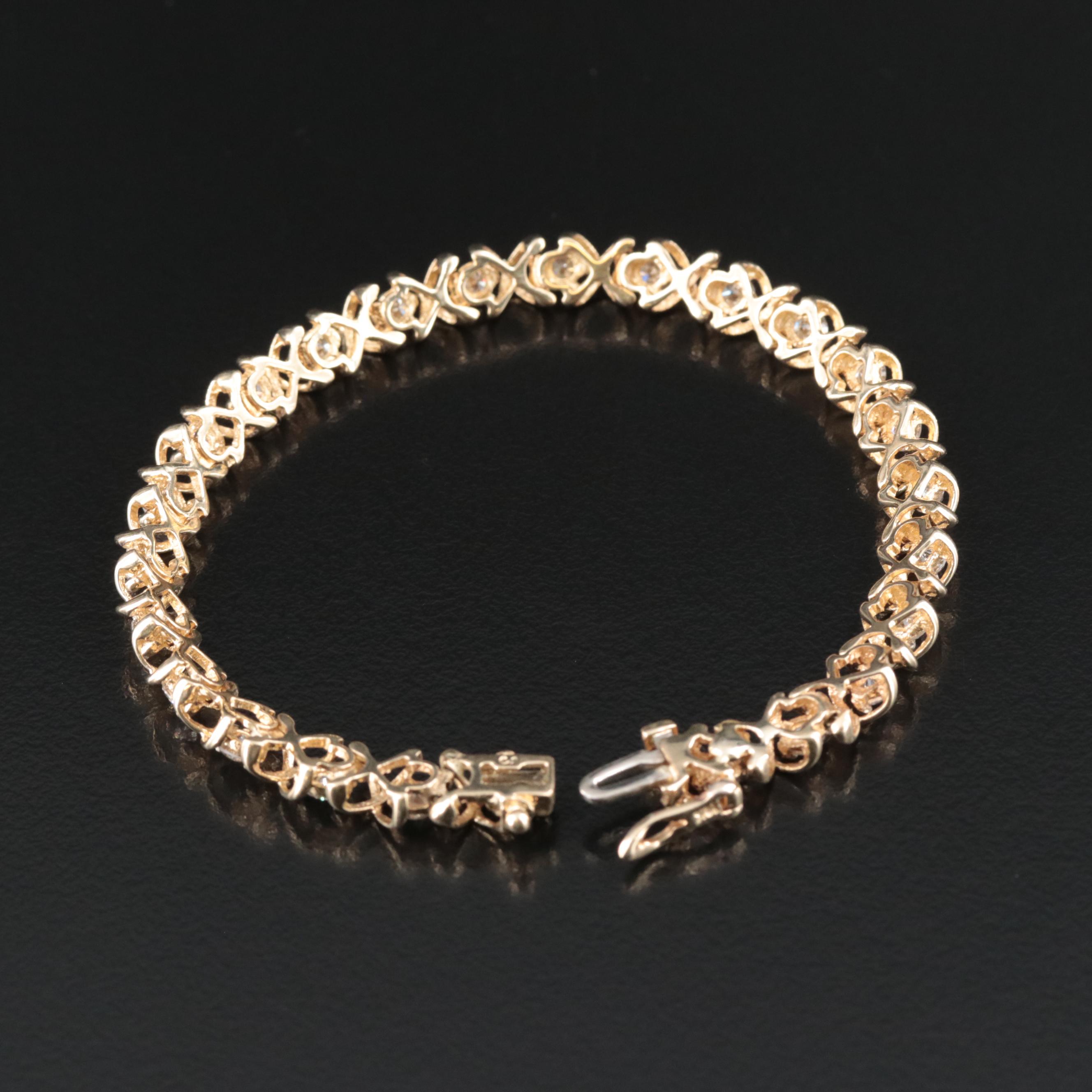 14K 3.00 CTW Diamond Bracelet