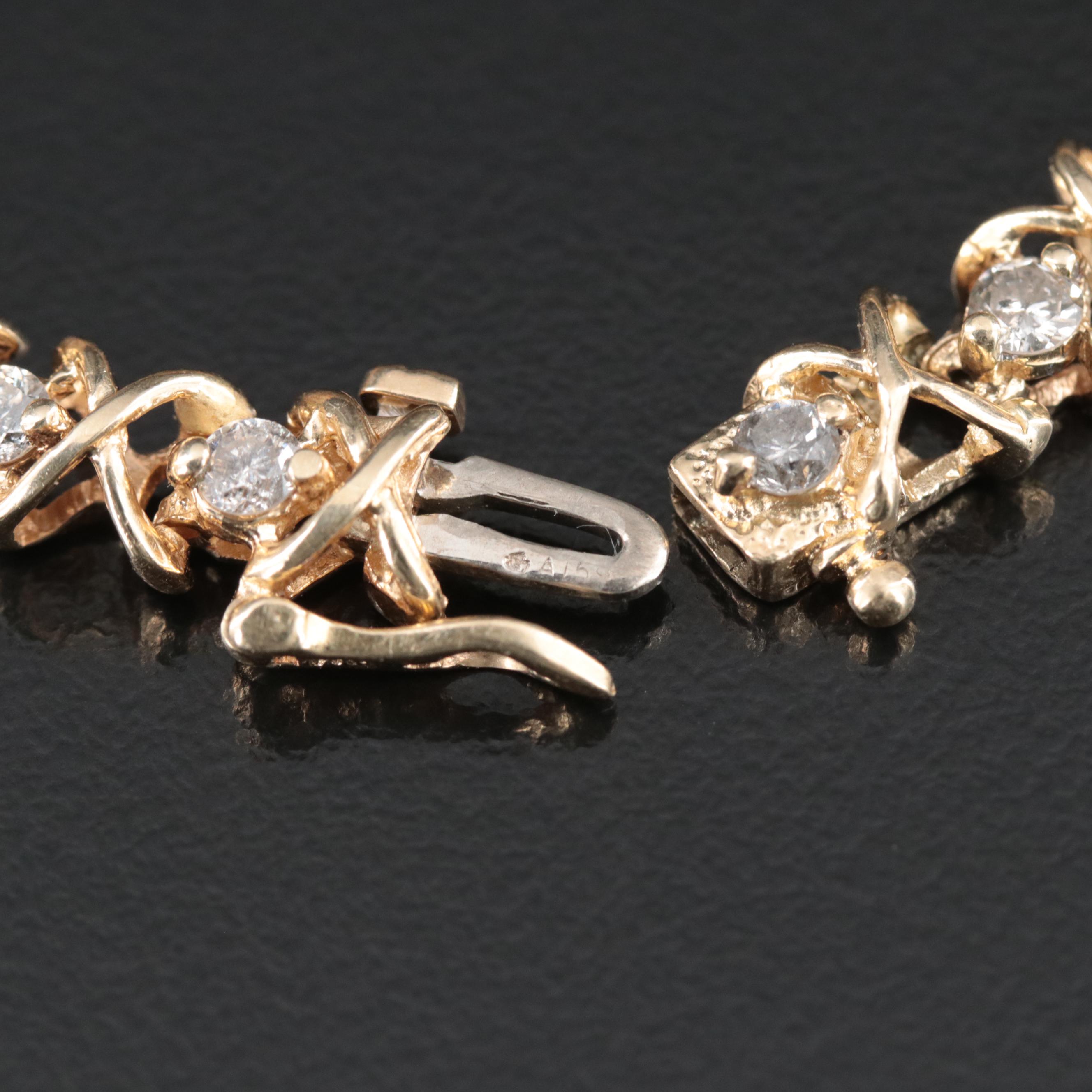 14K 3.00 CTW Diamond Bracelet