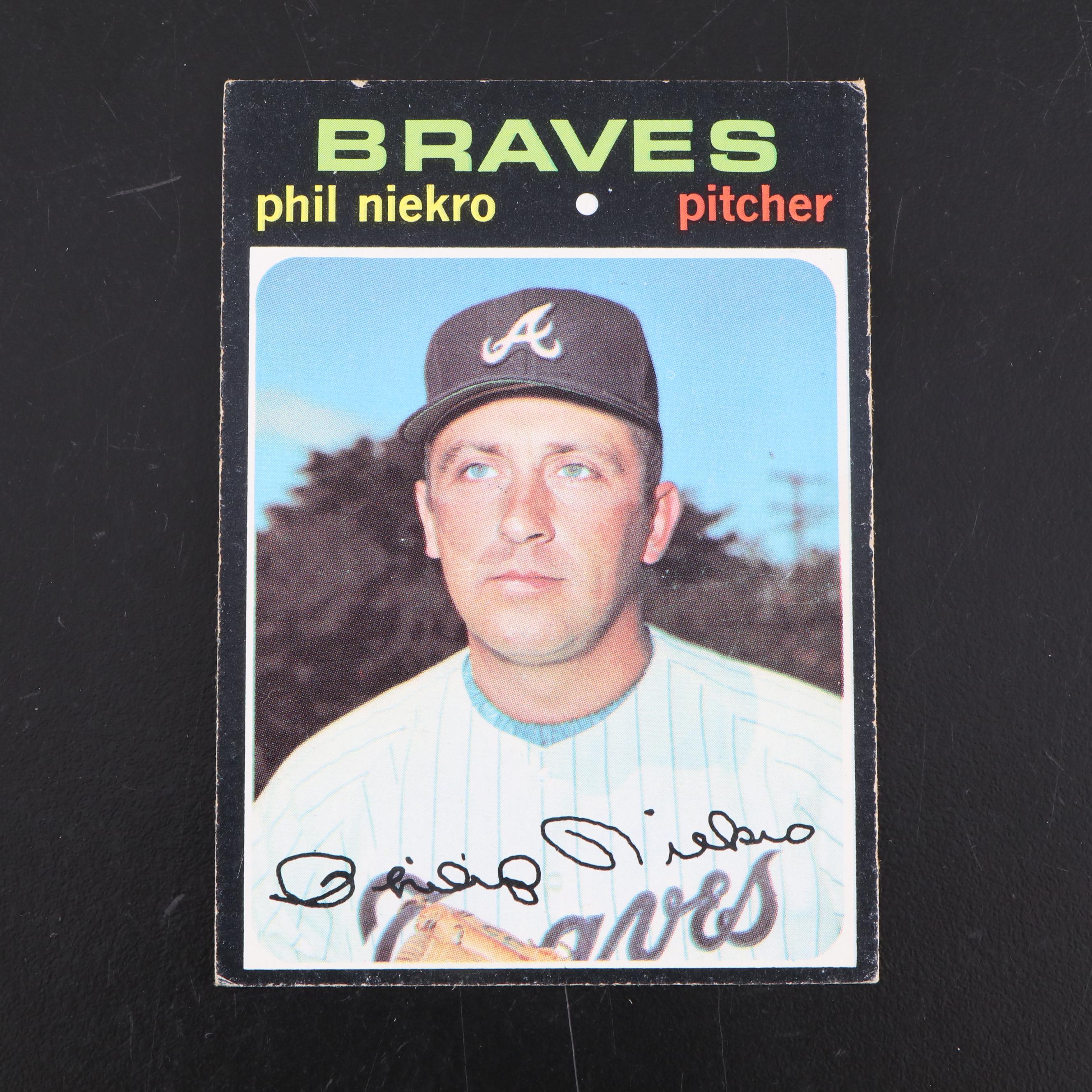 Topps Baseball and Football Cards Featuring Jack Youngblood, Phil Niekro, More