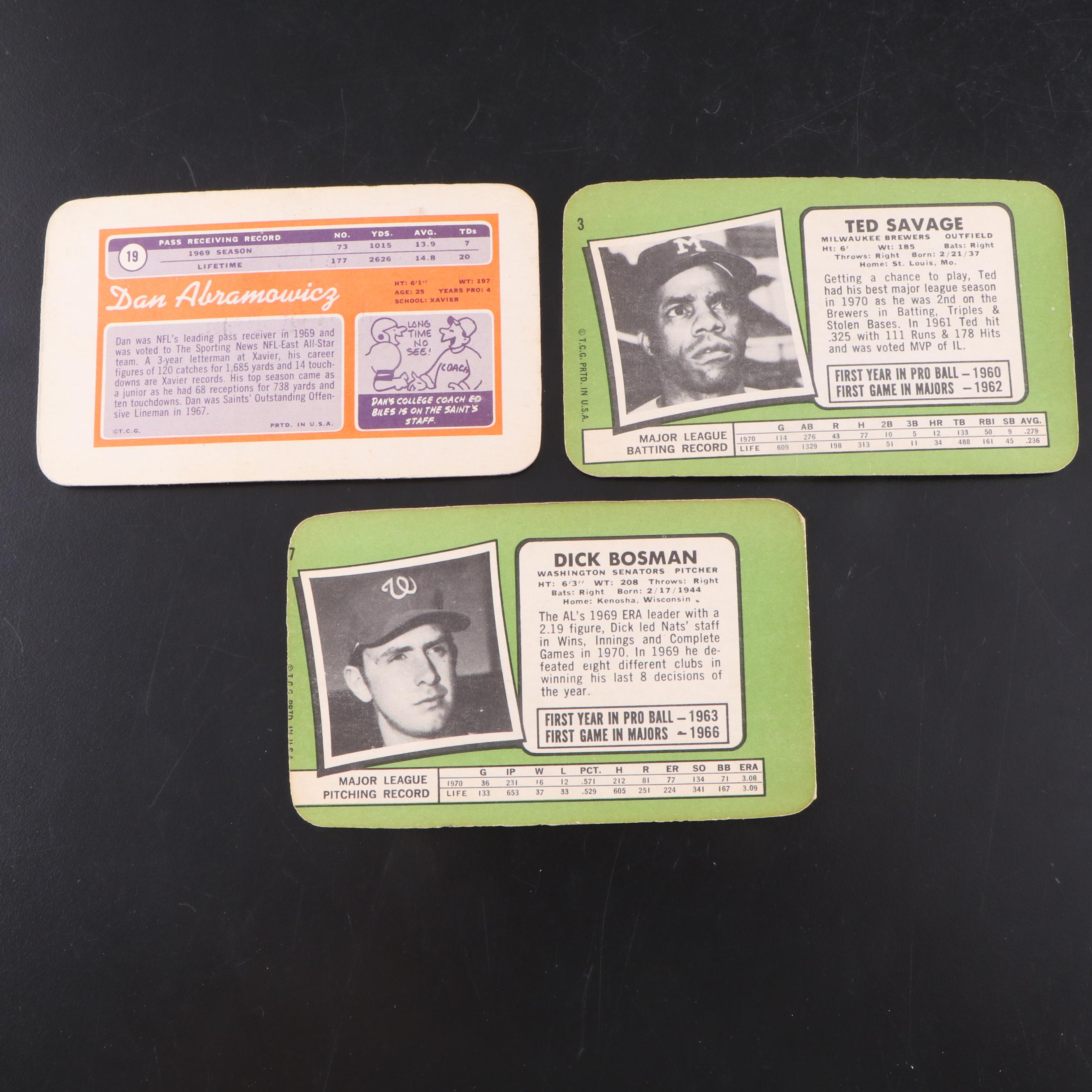 Topps with Other Sports Cards Featuring Billy Ripken Error Rookie and More