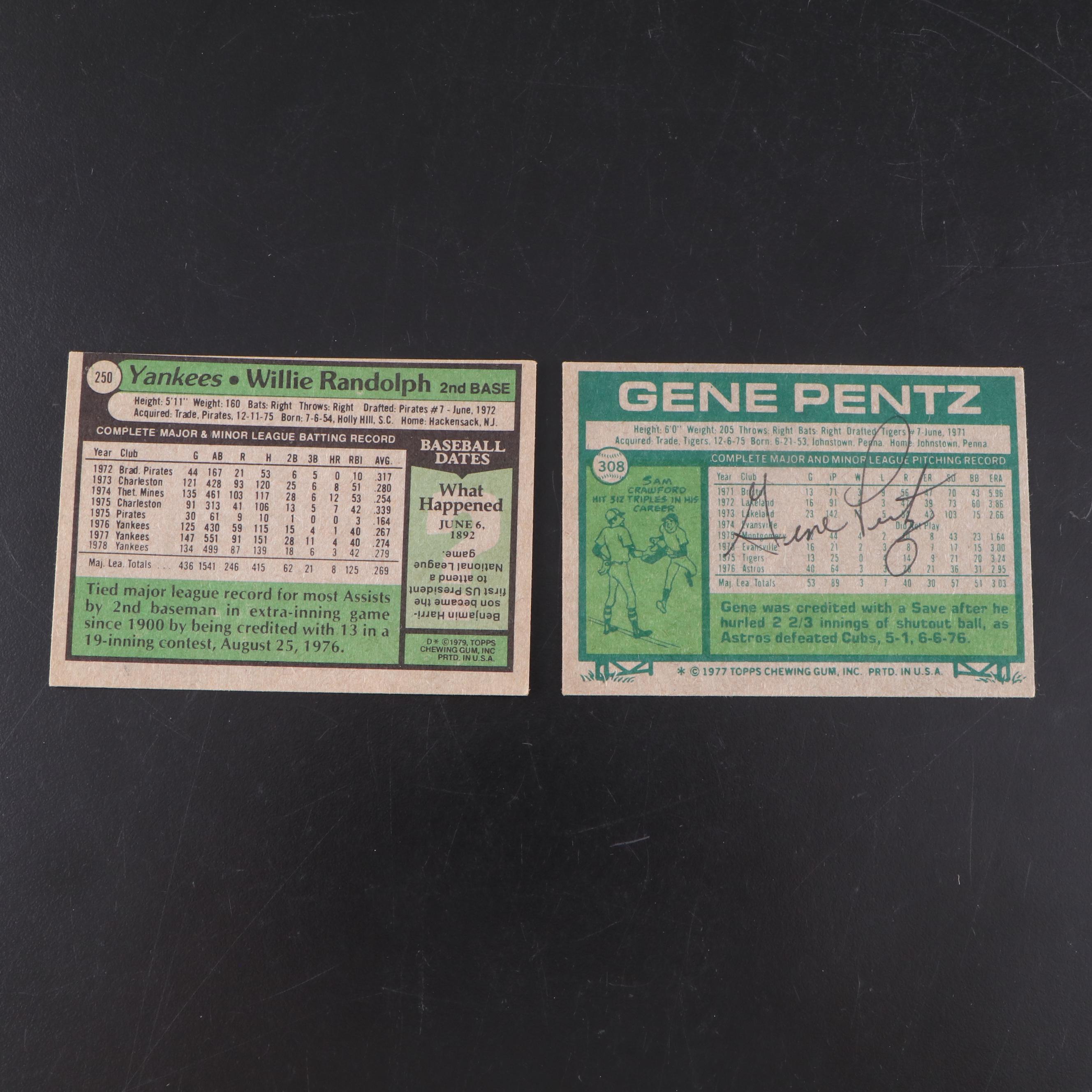 Topps with Other Sports Cards Featuring Billy Ripken Error Rookie and More