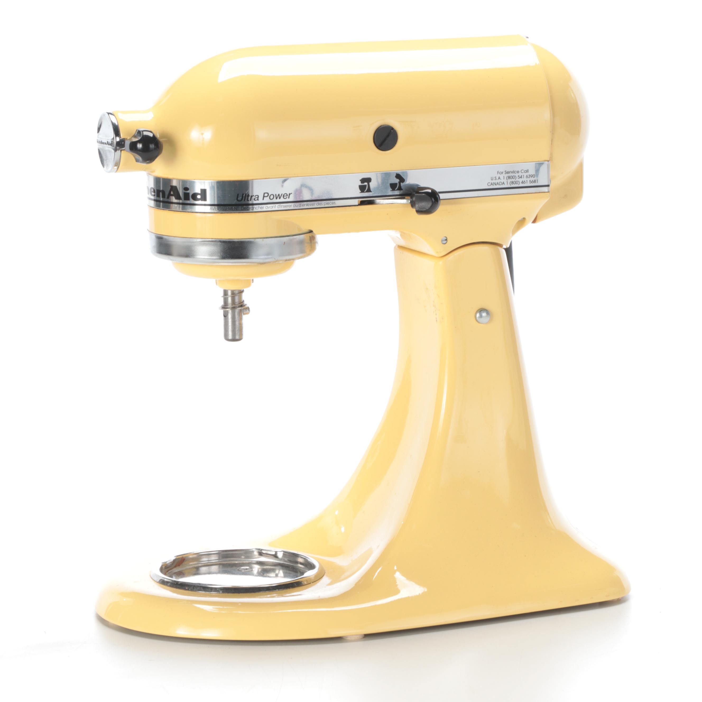 KitchenAid Yellow Ultra Power Series Stand Mixer