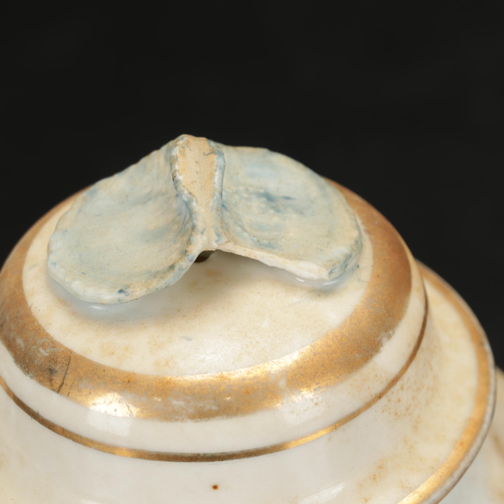 Kutani Dinnerware Features Rural Mt. Fuji Scene, 106 Pieces, Late 19th Century