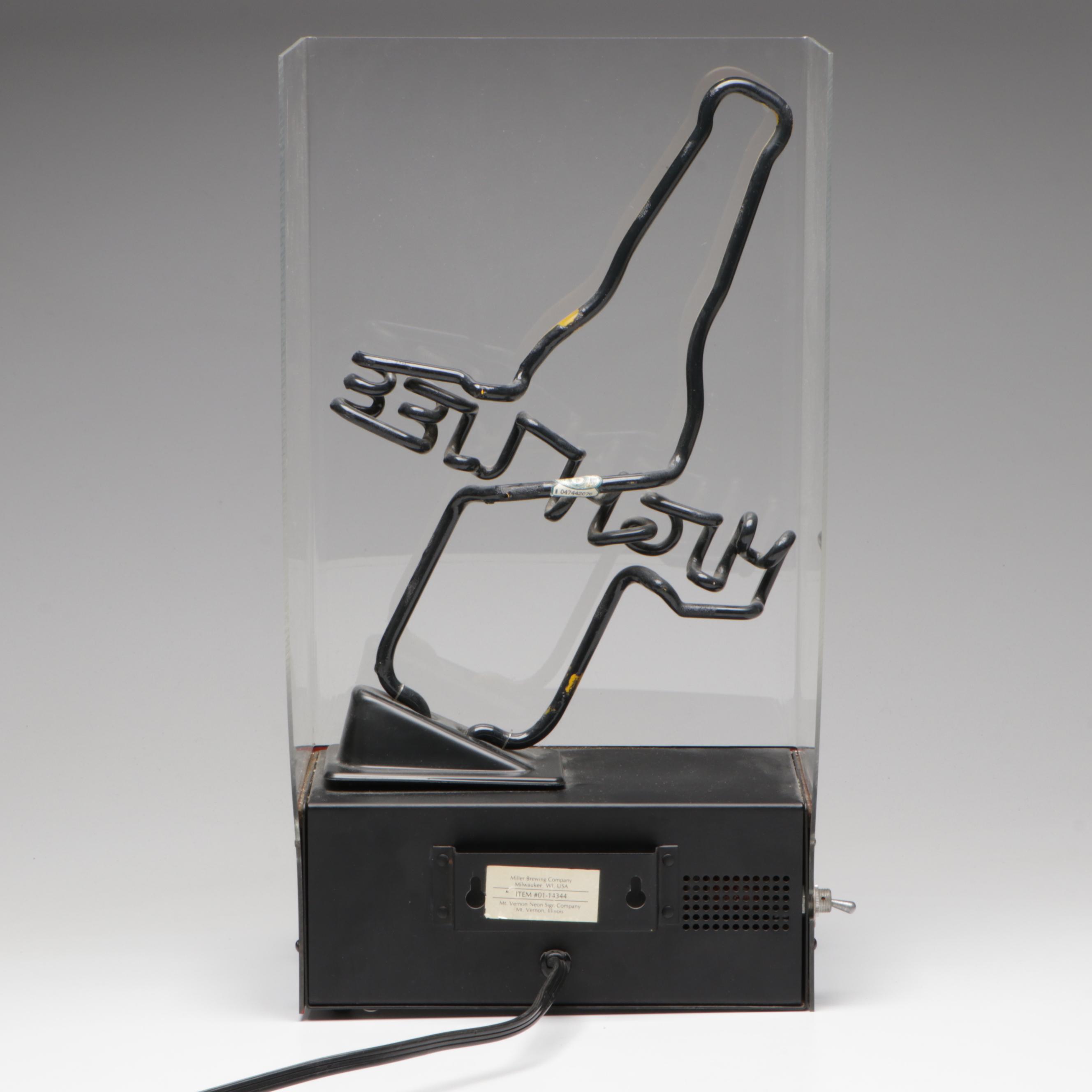 Miller High Life Neon Sign, Contemporary