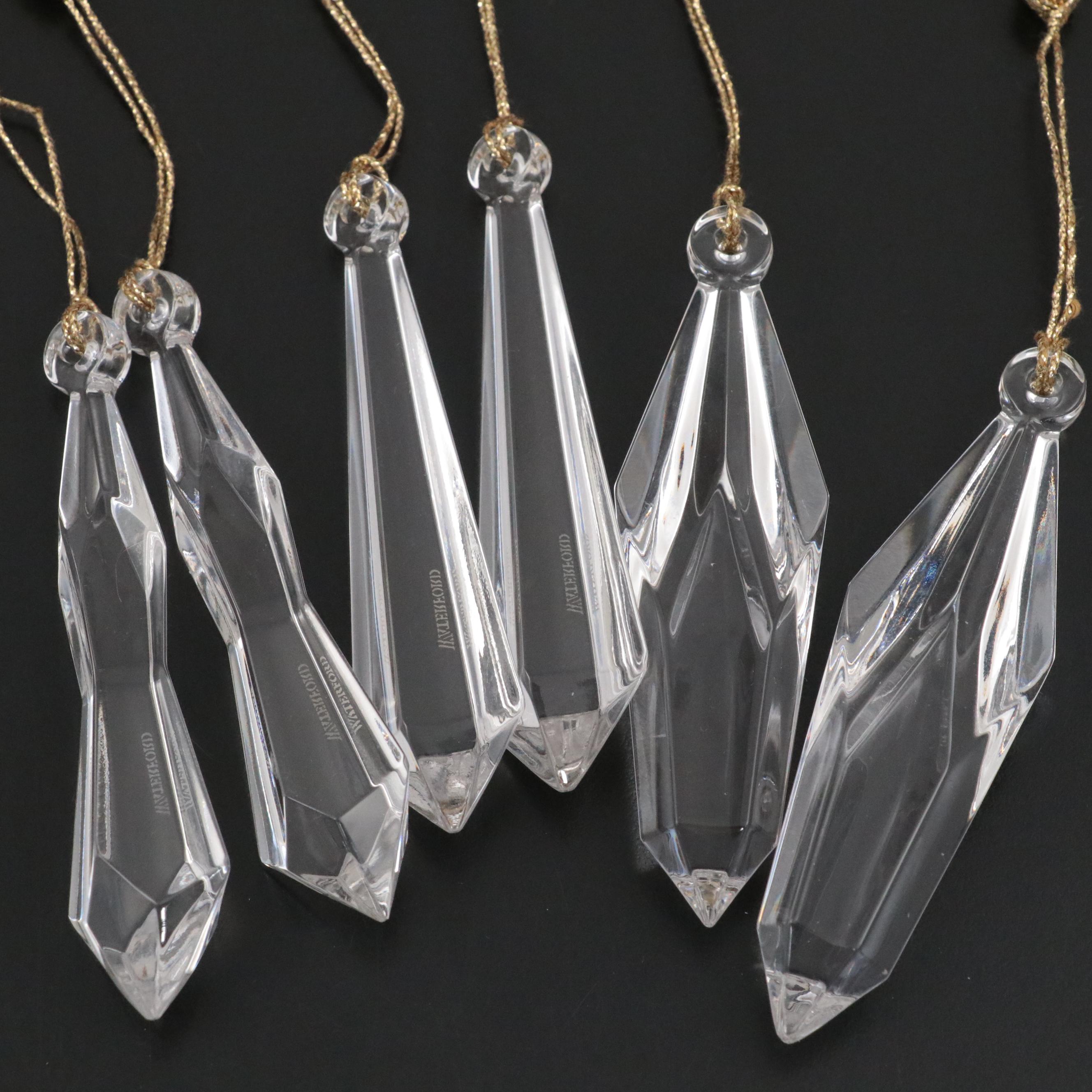 Marquis by Waterford "Dewitt" Lead Crystal Bread Tray with Waterford Ornaments