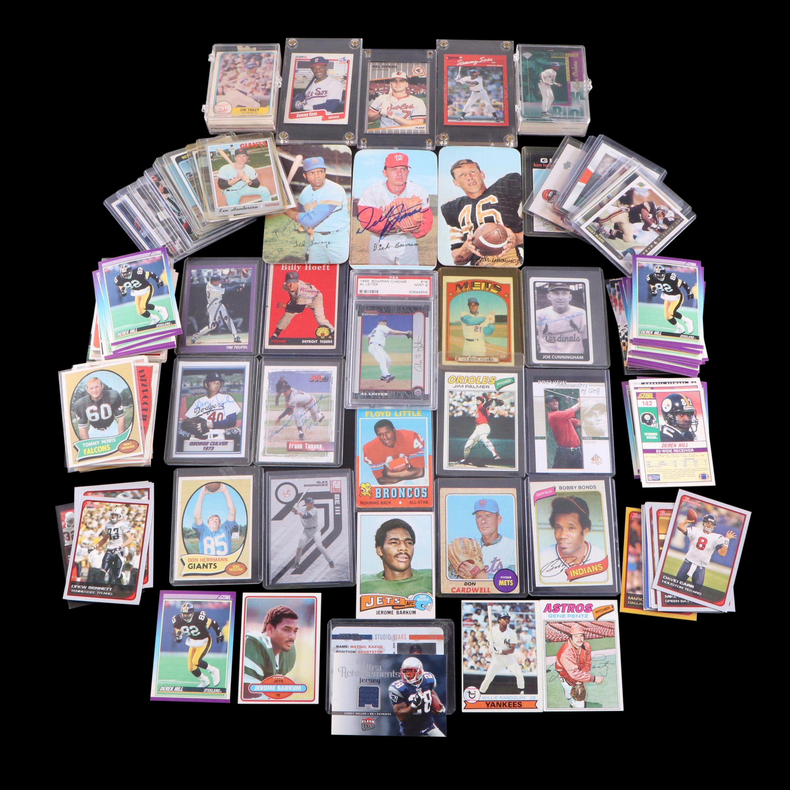 Topps with Other Sports Cards Featuring Billy Ripken Error Rookie and More