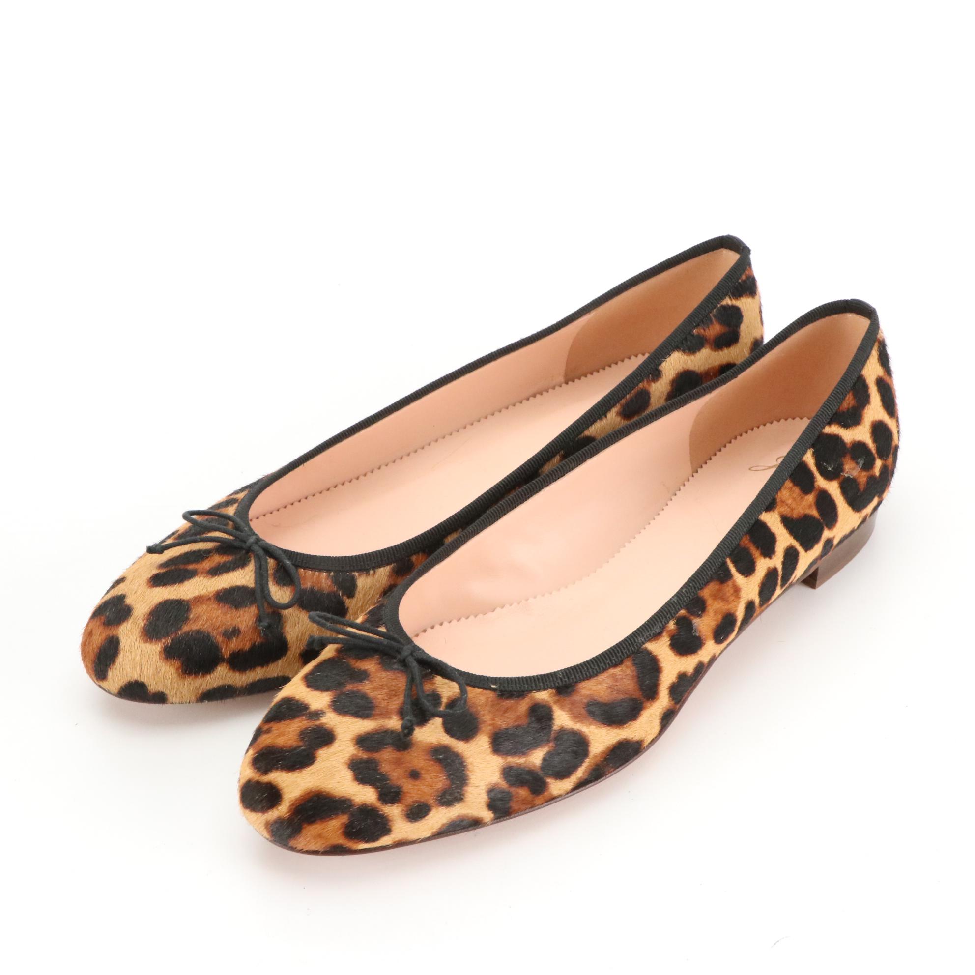 J. Crew Ballet Flats and Pointed Toe Flats in Dyed Calf Hair
