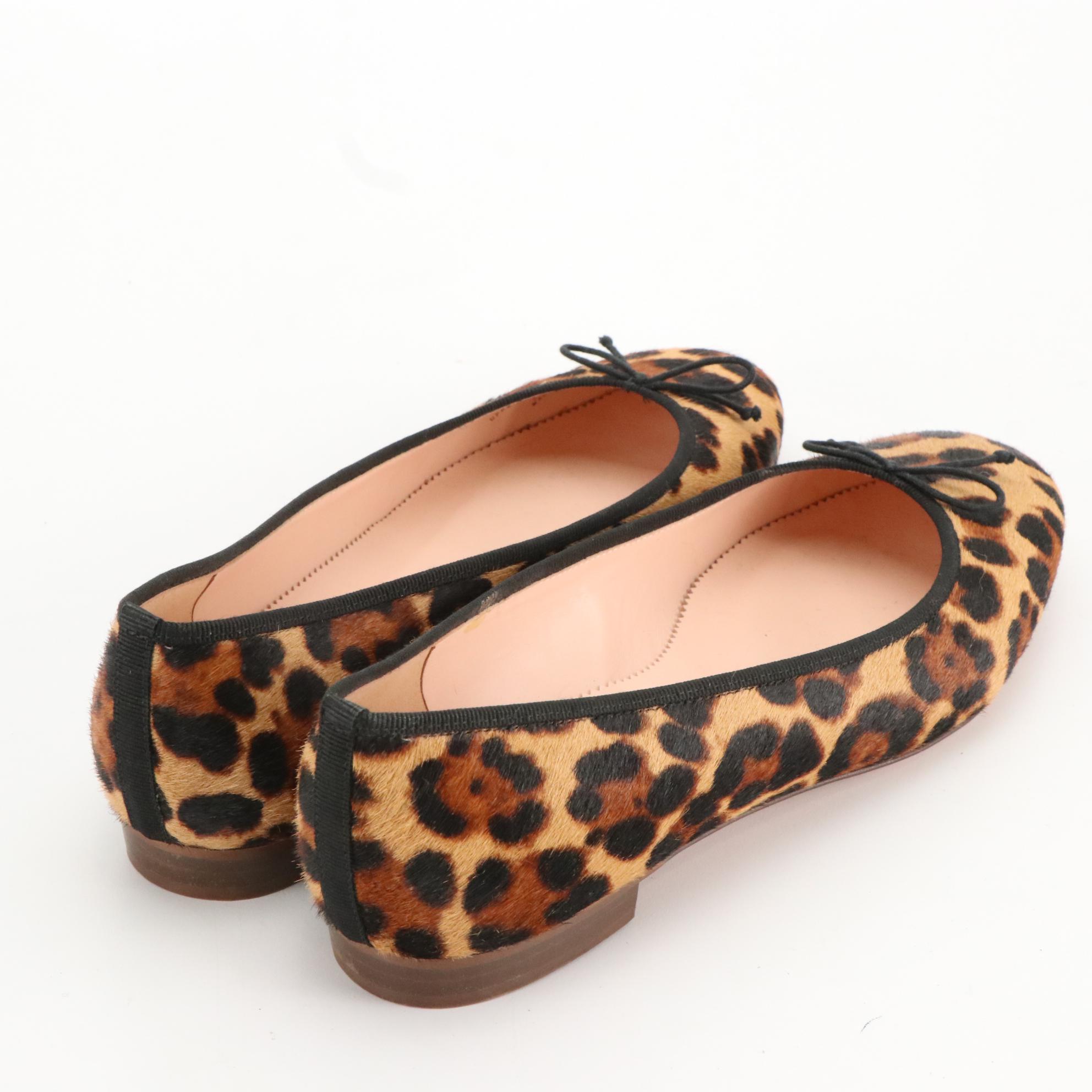 J. Crew Ballet Flats and Pointed Toe Flats in Dyed Calf Hair