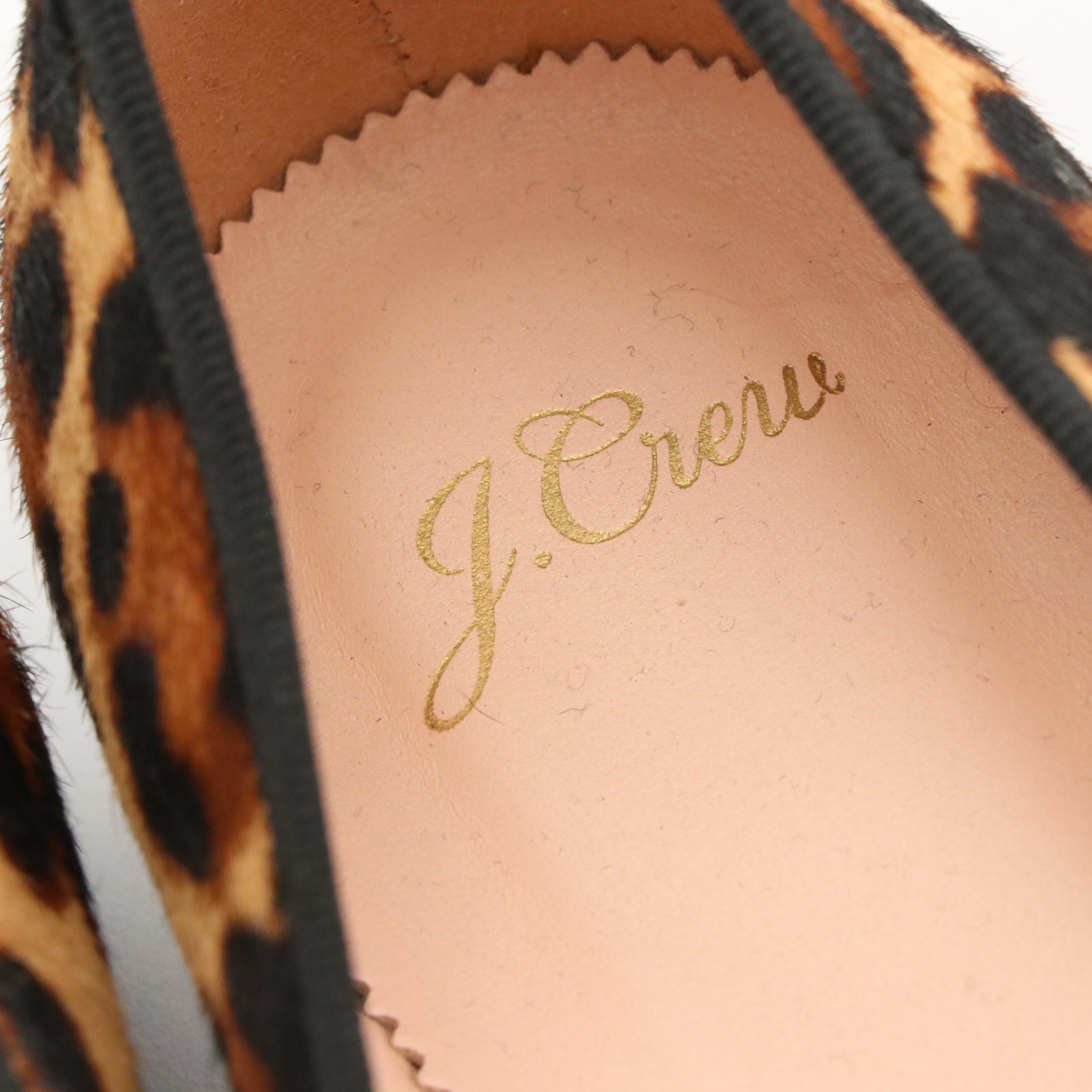 J. Crew Ballet Flats and Pointed Toe Flats in Dyed Calf Hair