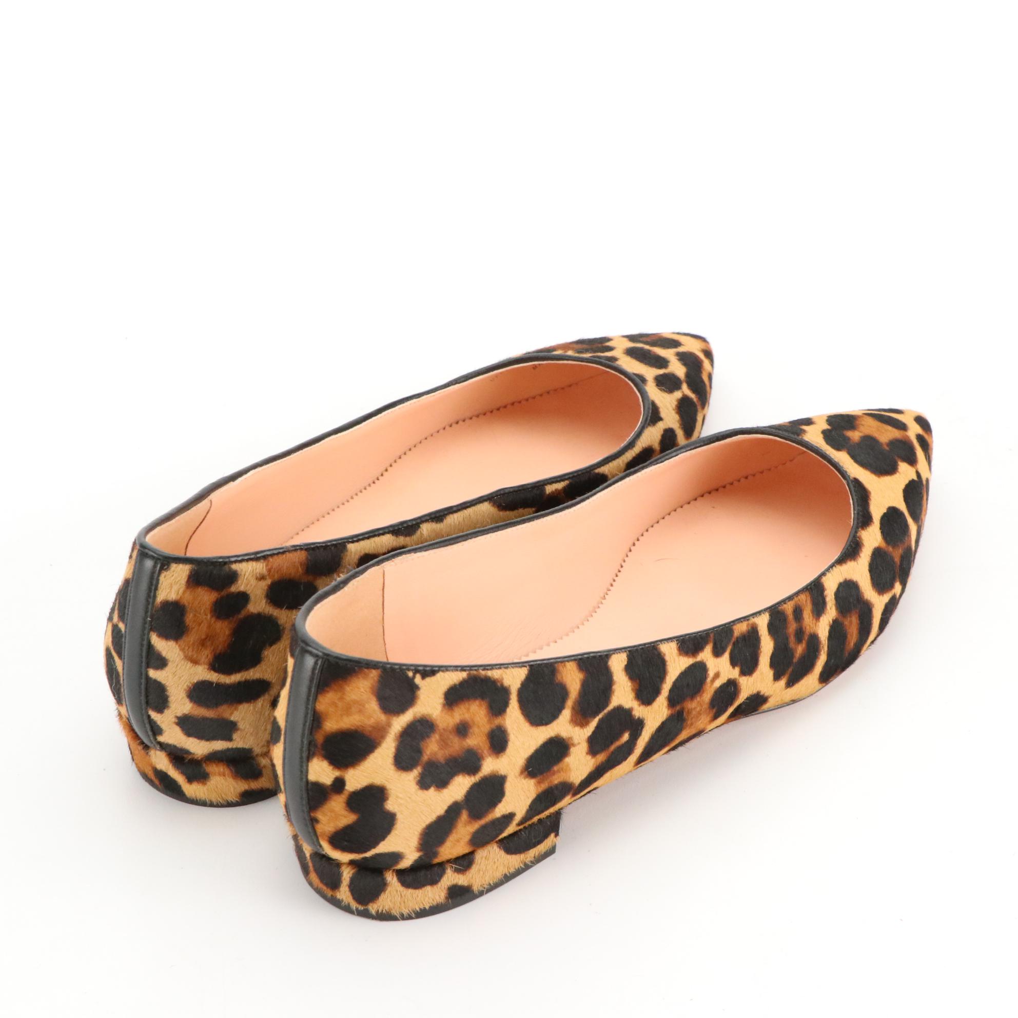 J. Crew Ballet Flats and Pointed Toe Flats in Dyed Calf Hair