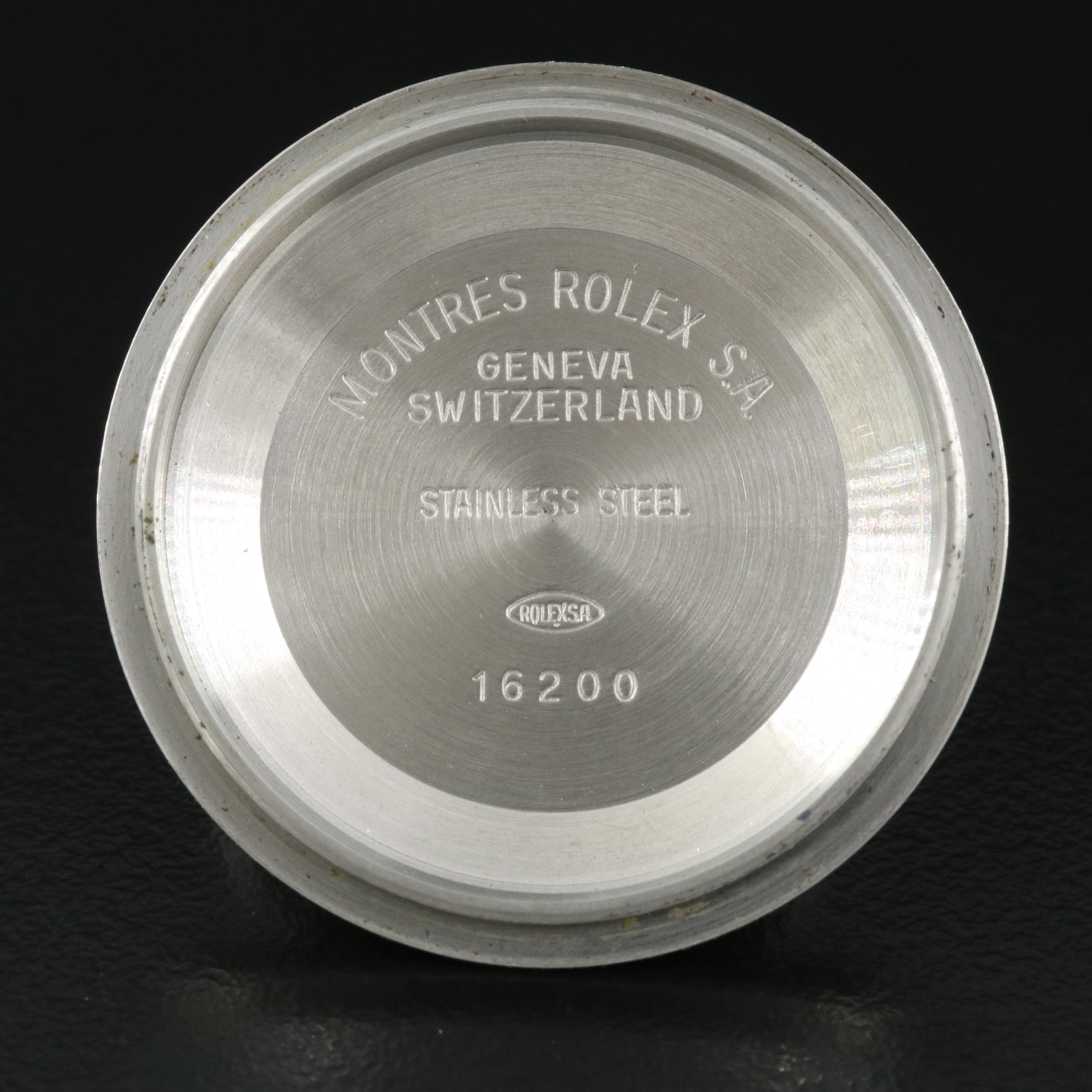 1995 Rolex Datejust Ivory Arabic Jubilee Dial Watch