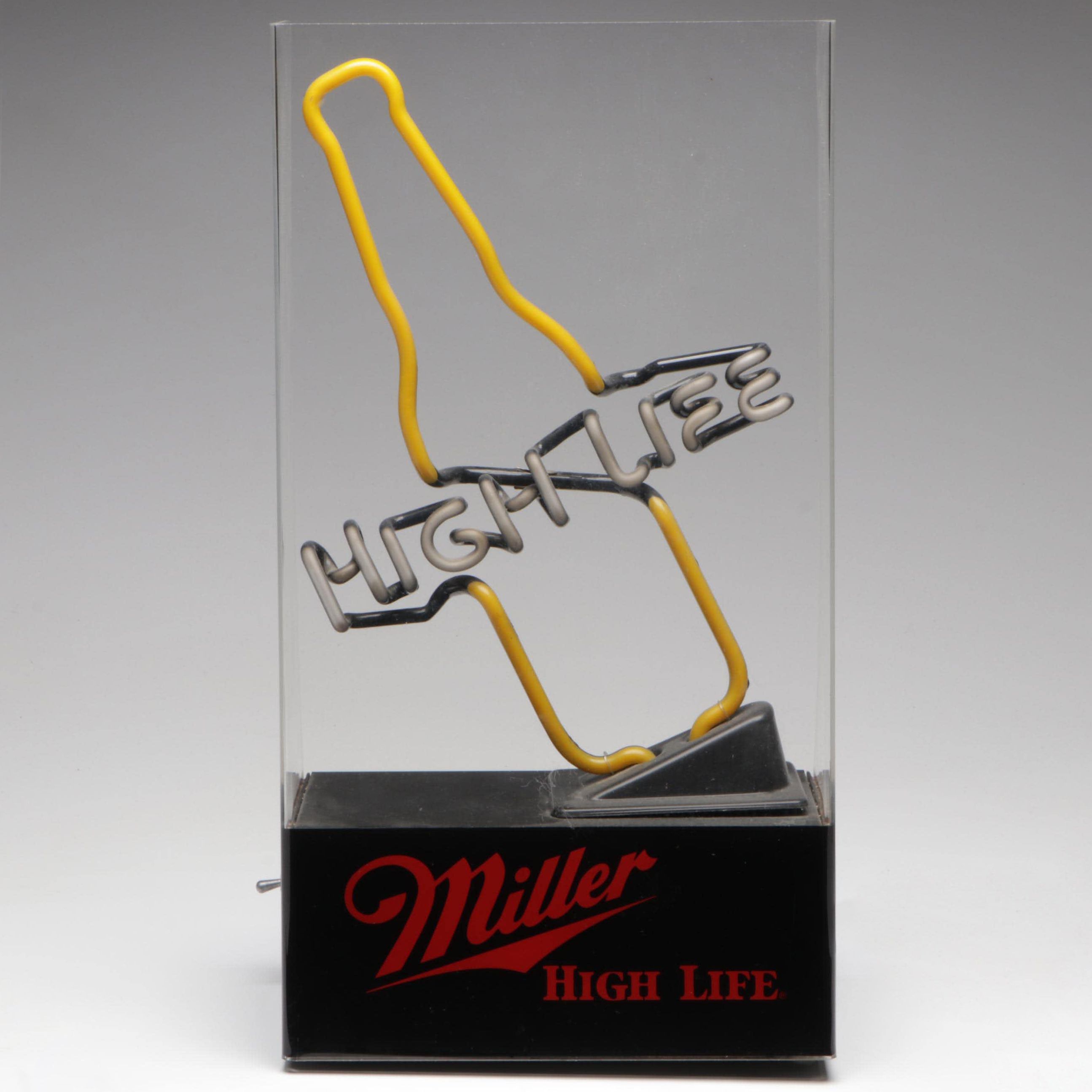 Miller High Life Neon Sign, Contemporary