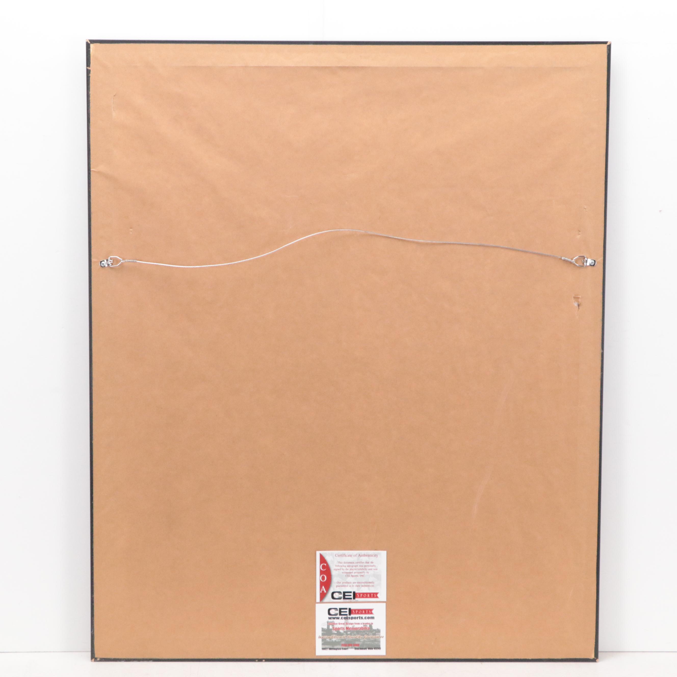 Pete Rose Autographed Andy Warhol Giclée Poster for Cincinnati Art Museum