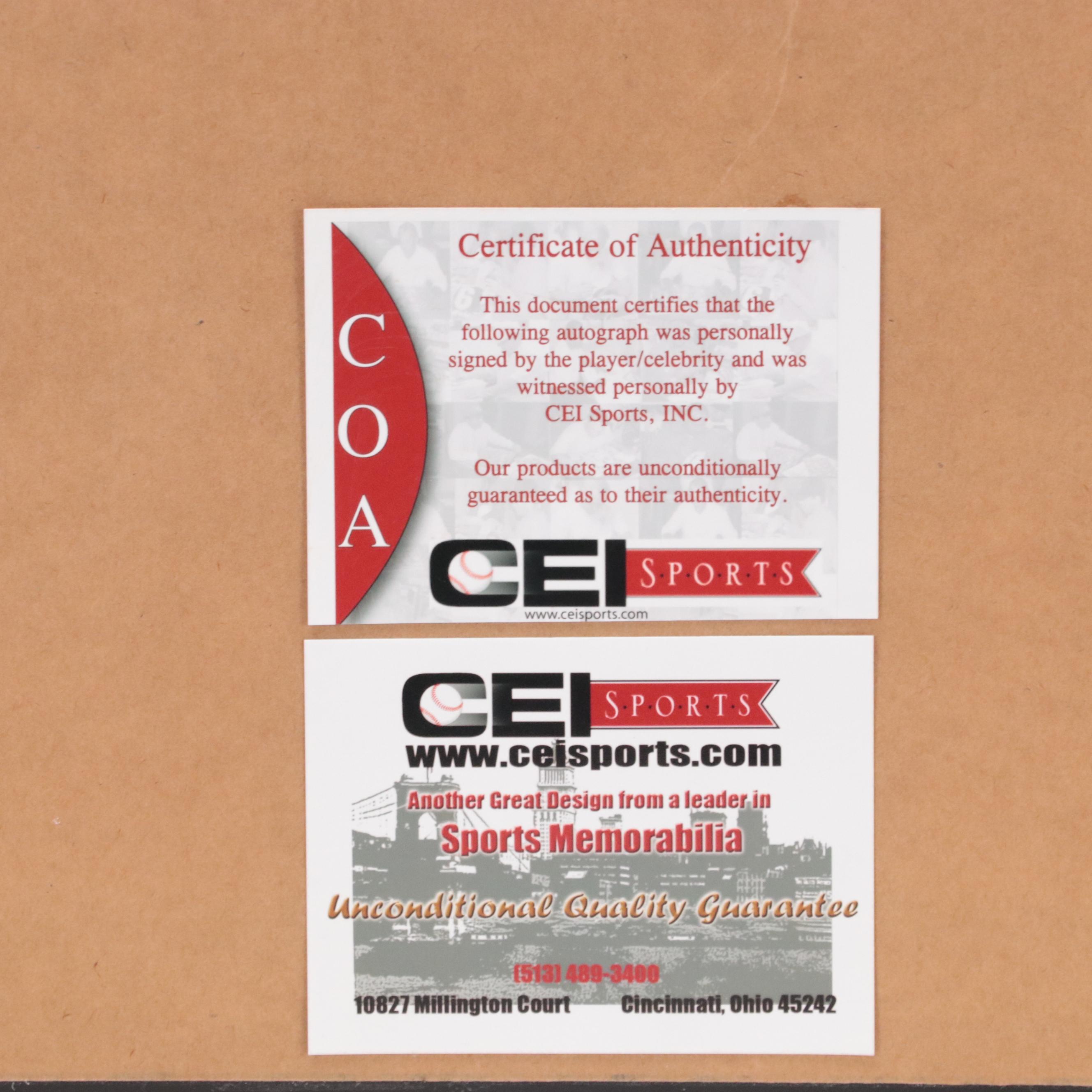 Pete Rose Autographed Andy Warhol Giclée Poster for Cincinnati Art Museum