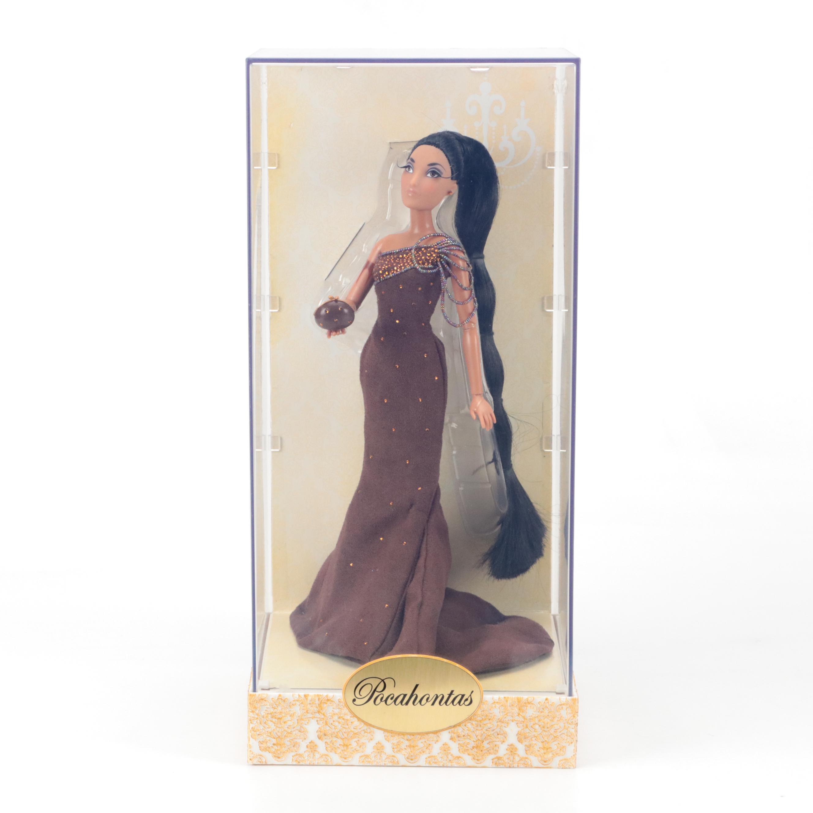 Disney Princess Designer Collection Pocahontas and Rapunzel Dolls