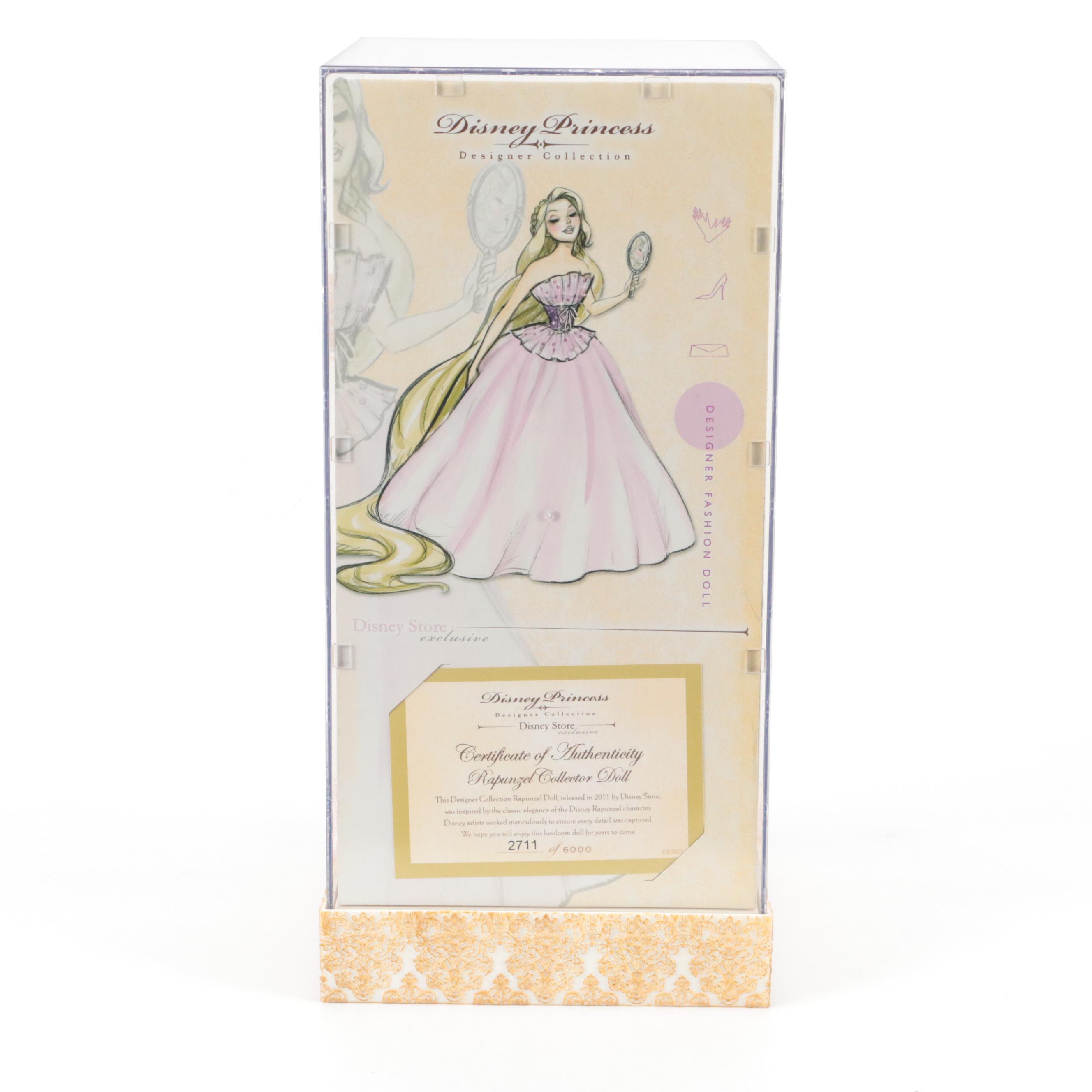 Disney Princess Designer Collection Pocahontas and Rapunzel Dolls