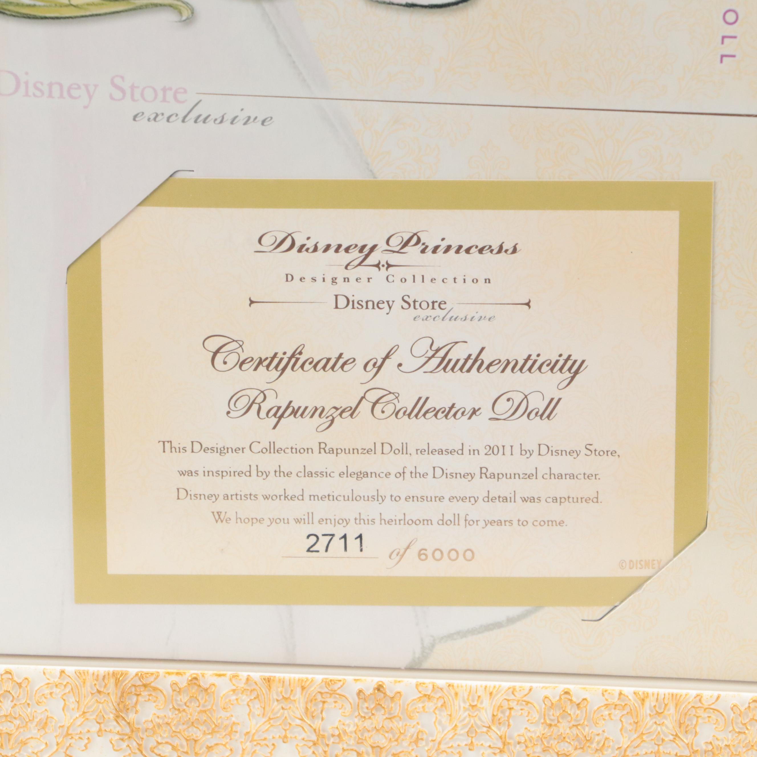 Disney Princess Designer Collection Pocahontas and Rapunzel Dolls